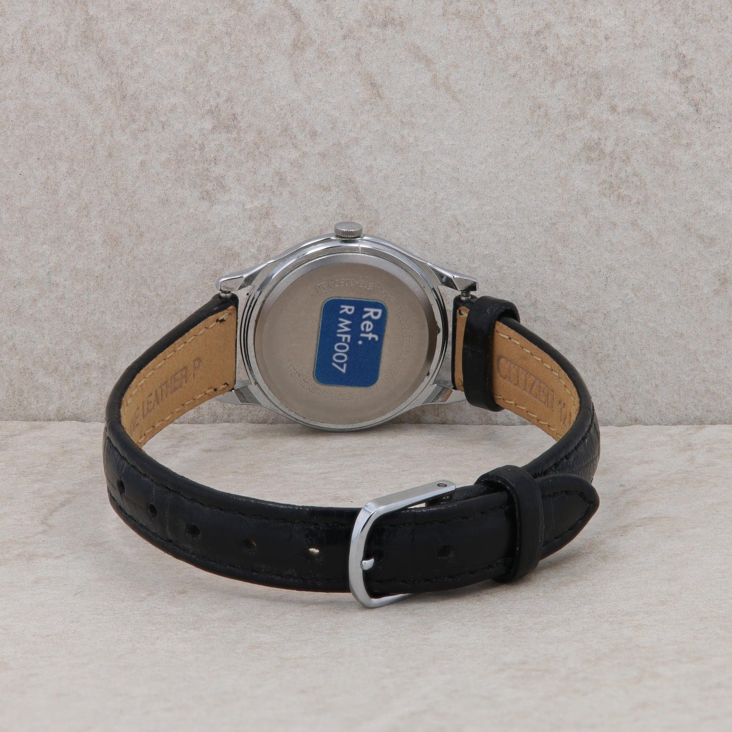 Ladies Lorus Quartz Disney Mickey Mouse Watch with Black Leather Band