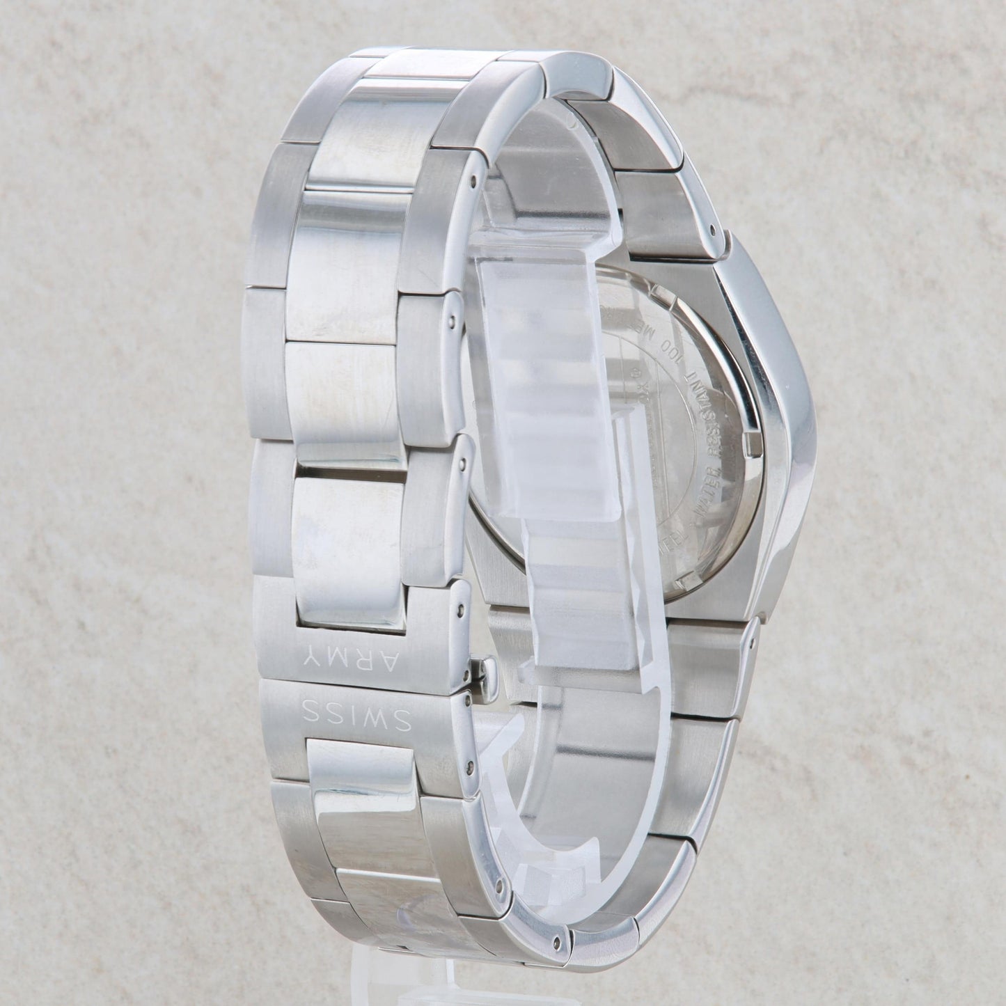 Swiss Army Stainless White Dial Men's Watch