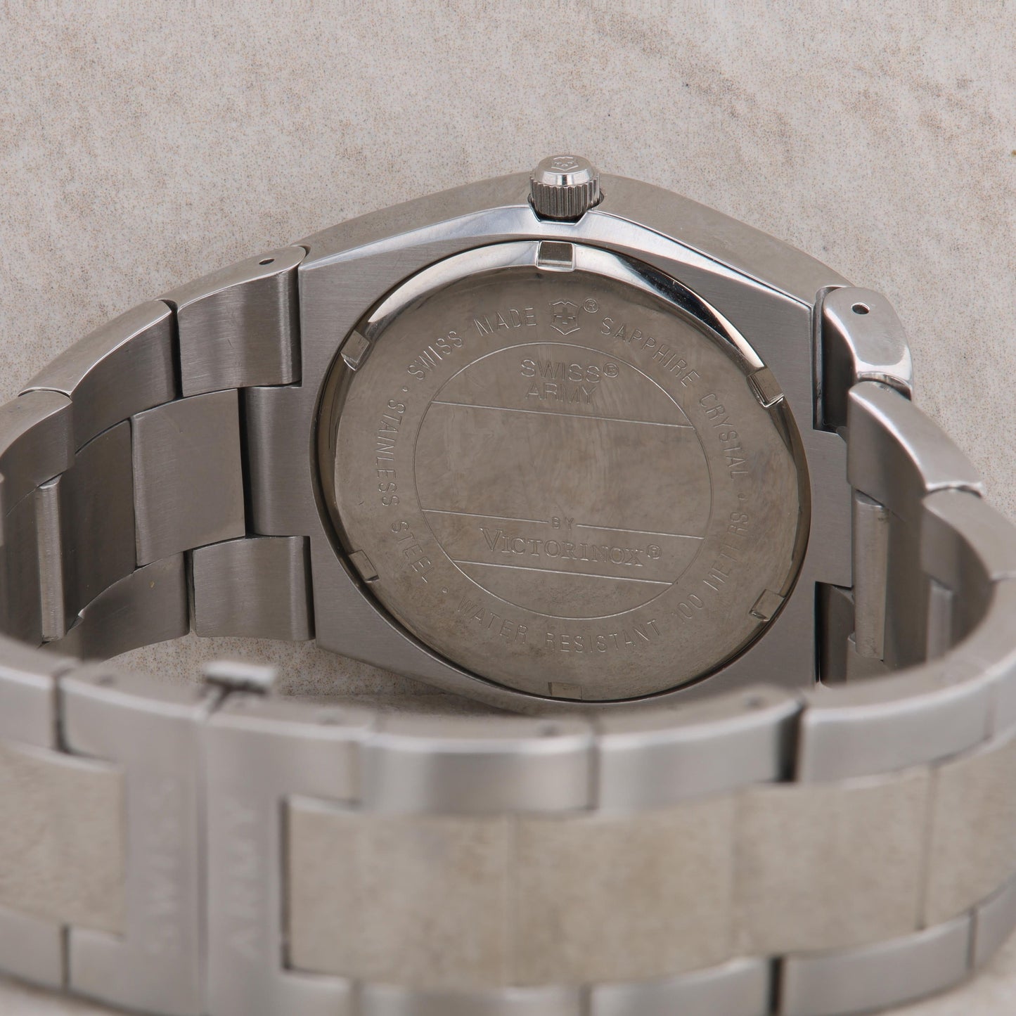 Swiss Army Stainless White Dial Men's Watch