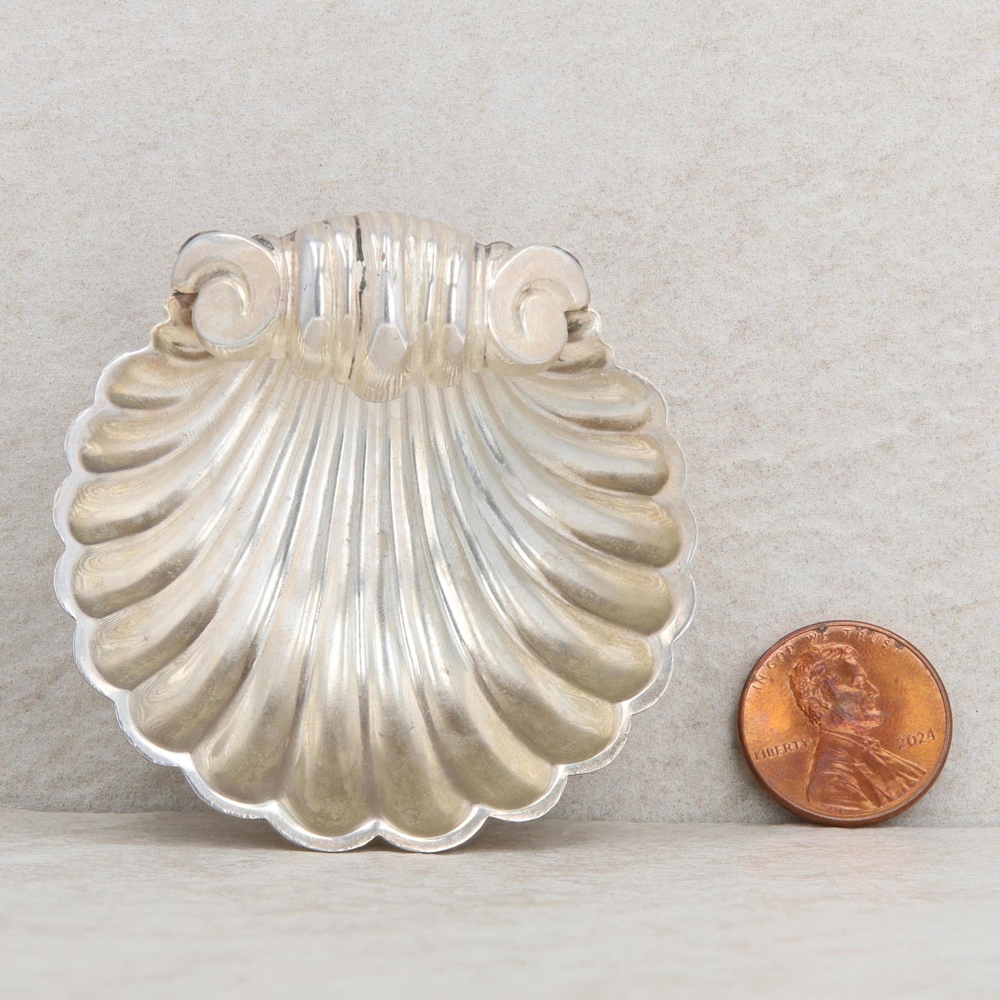 England Silver Shell Trinket/ Jewelry Dishes- Set