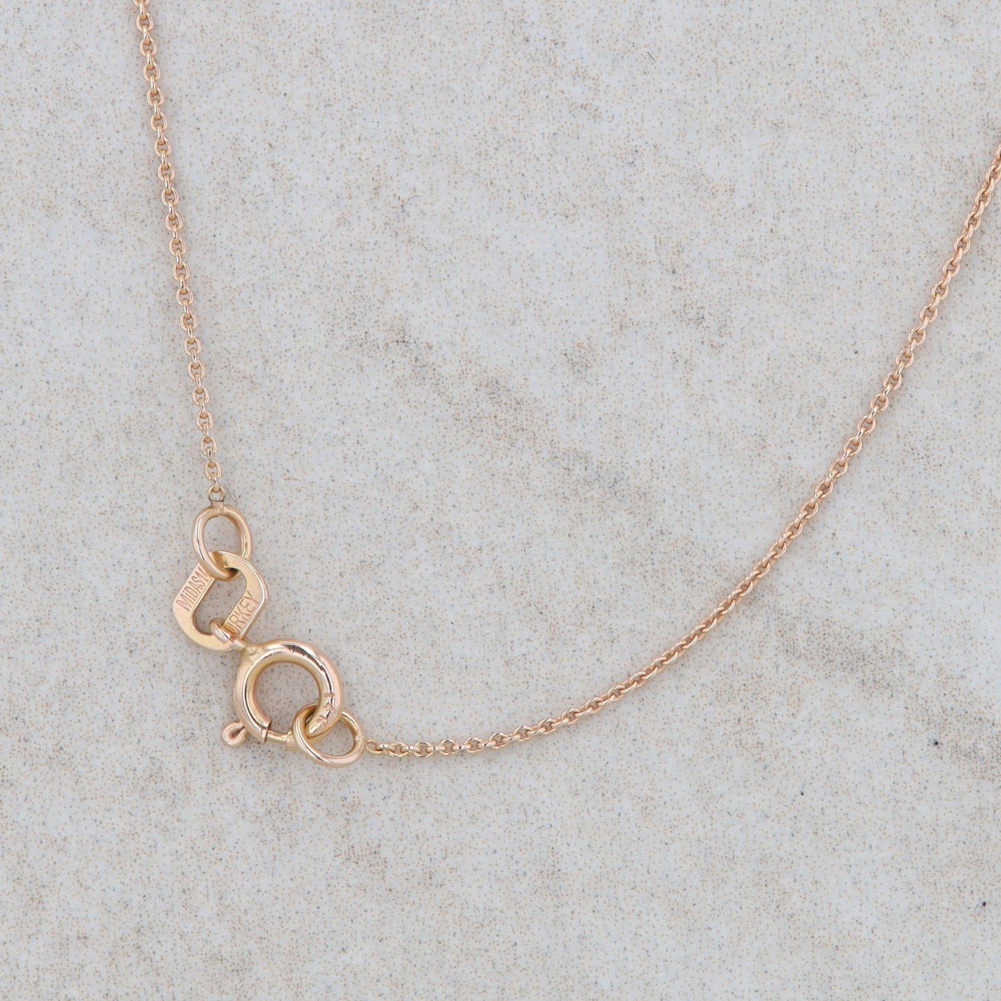 12k+10k Yellow and Rose Gold Butterfly on 14k Rose Necklace 2.00g