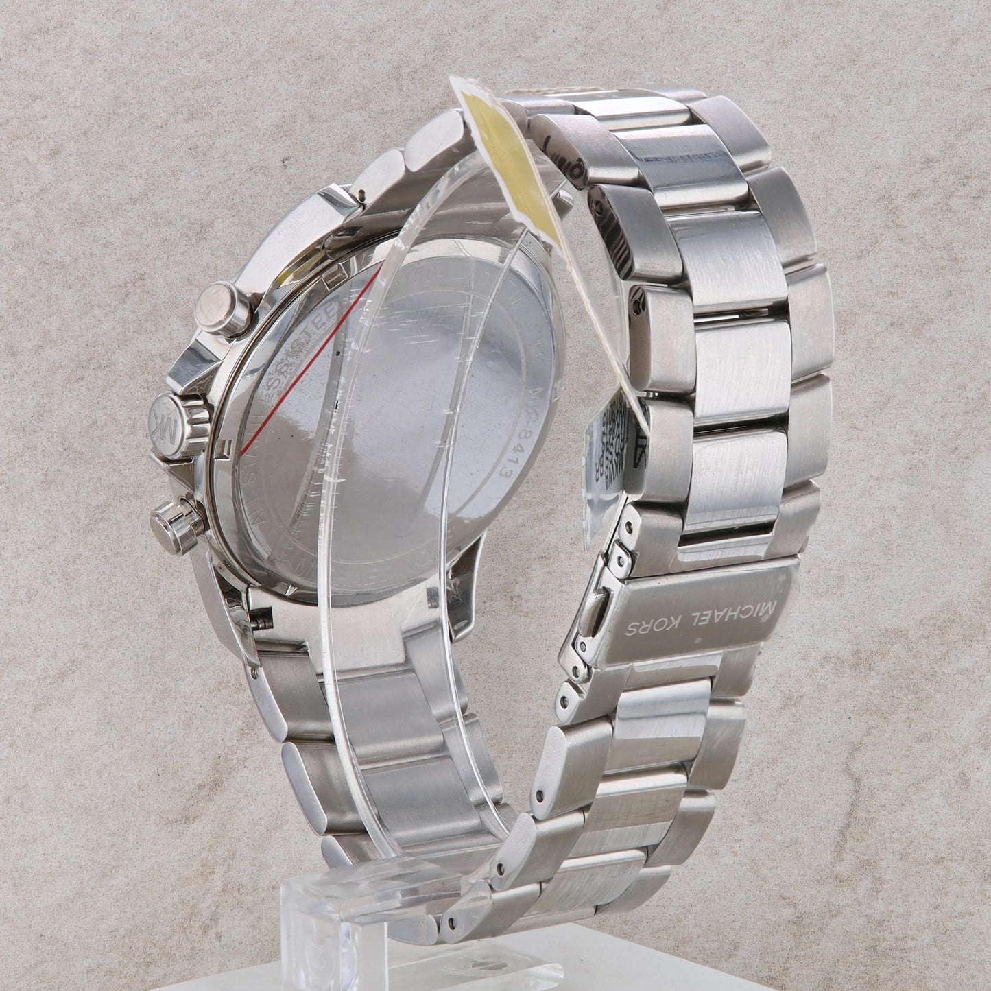 Michael Kors "Gage" Black and Stainless Men's Watch #MK8413