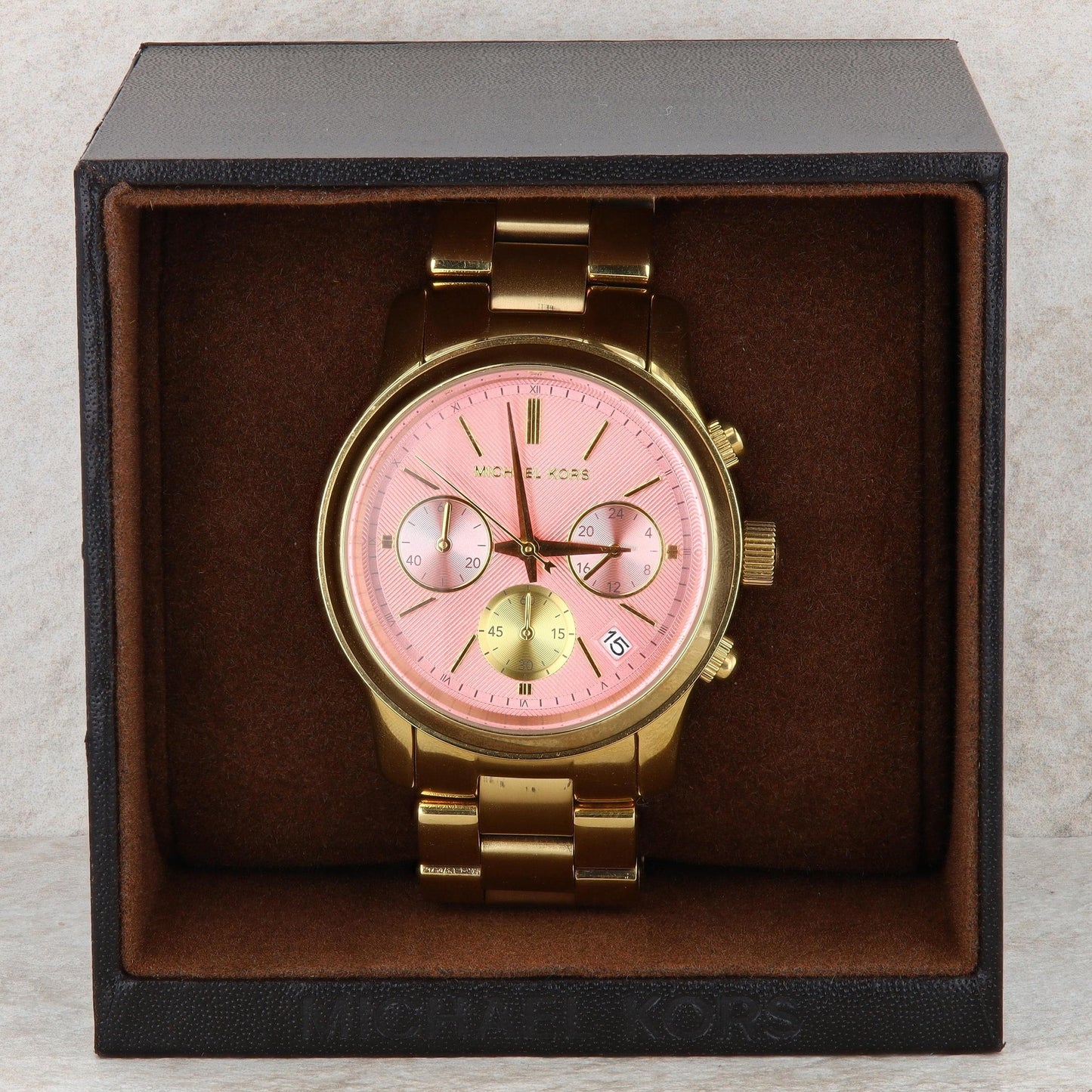 Michael Kors 'Runway' Gold-Tone Ladies Watch #MK6161