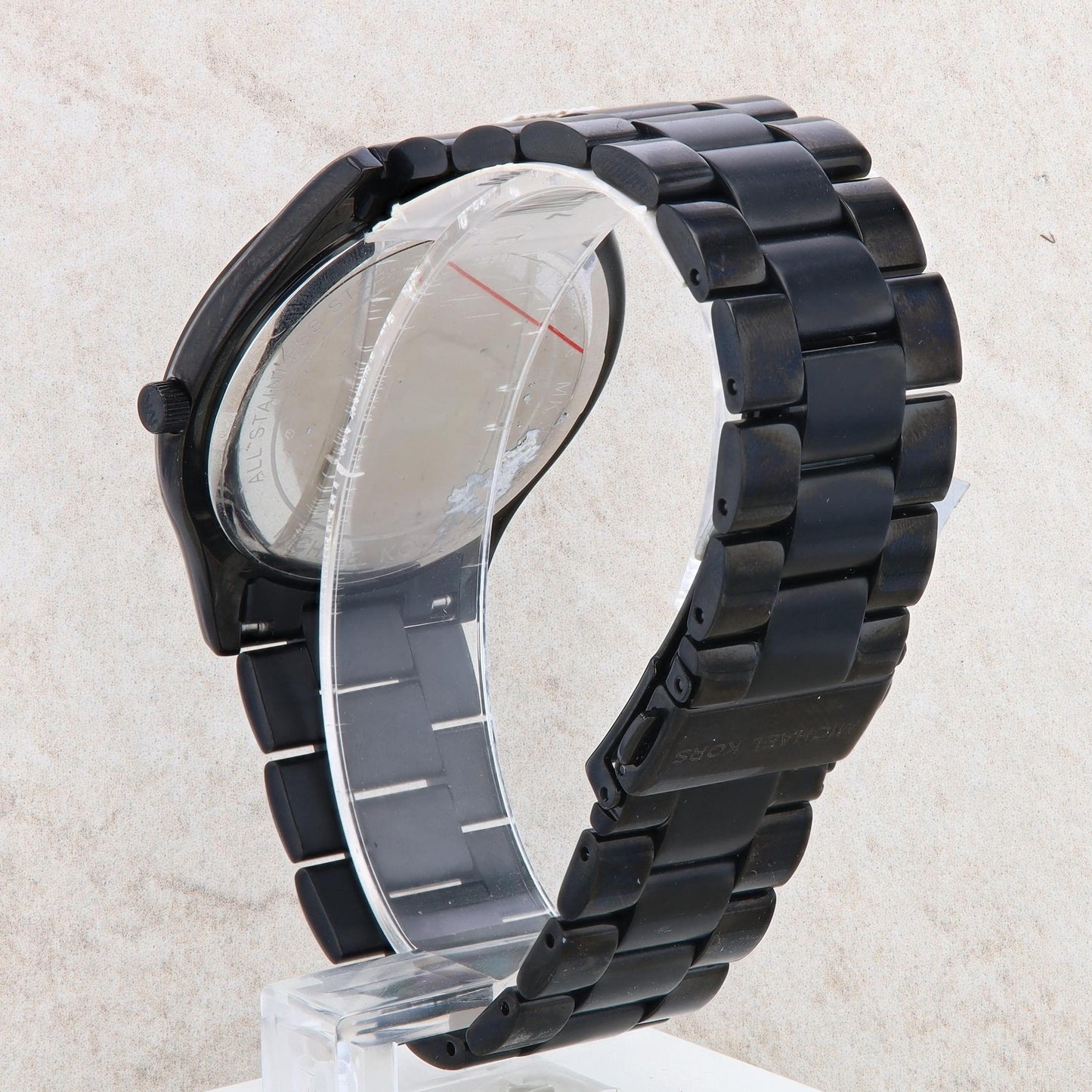 Michael Kors "Slim Runway" Black-Tone Ladies Watch #MK3221