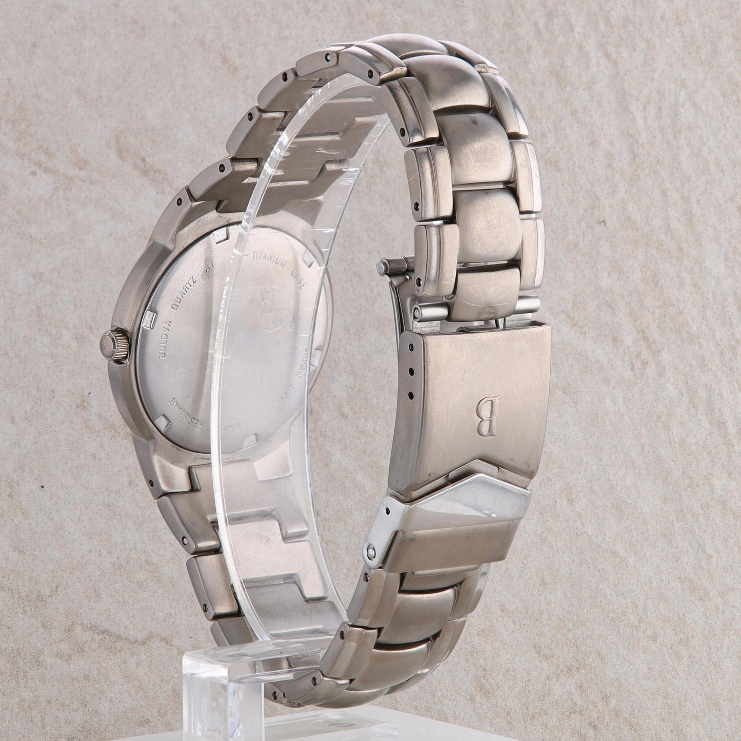 Titanium Bulova Men's Millennia Watch