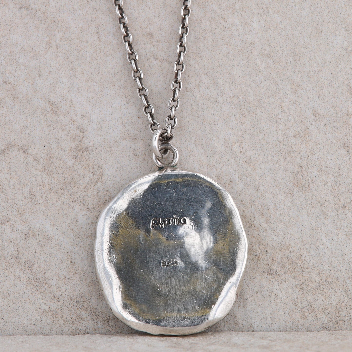 Sterling Silver Pyrrha "My Life is a Prayer" Necklace