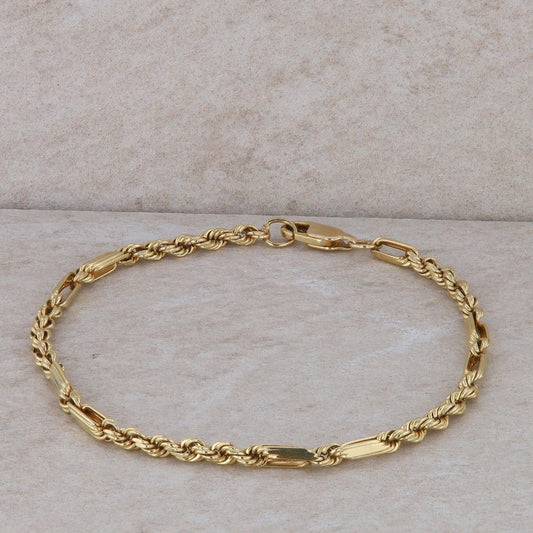 14k Yellow Gold Milano Bracelet