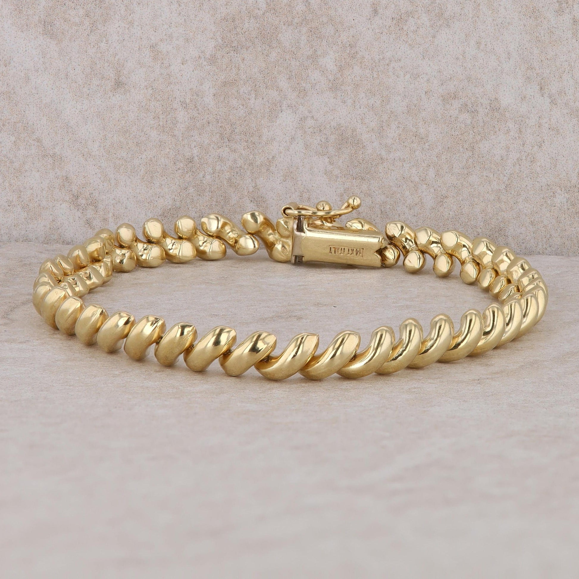 14k Yellow Gold San Marcos Bracelet 9.66g