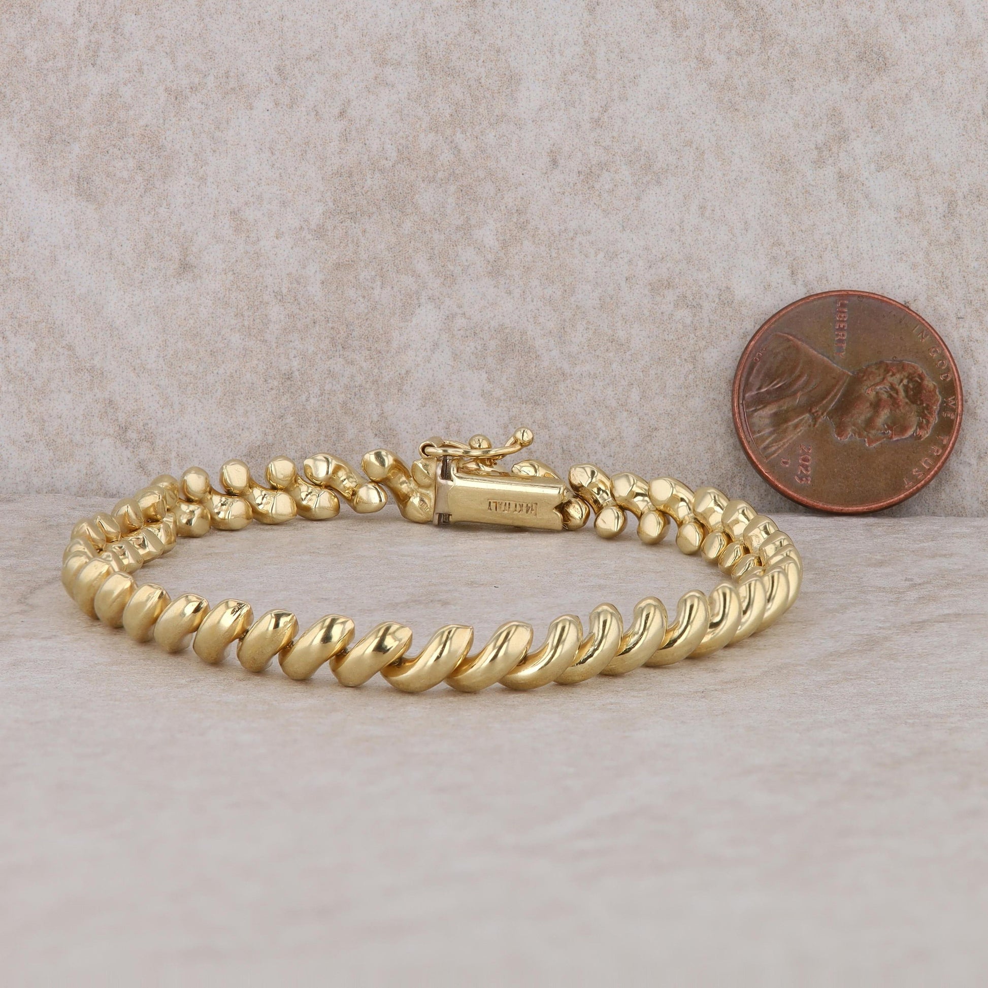 14k Yellow Gold San Marcos Bracelet 9.66g