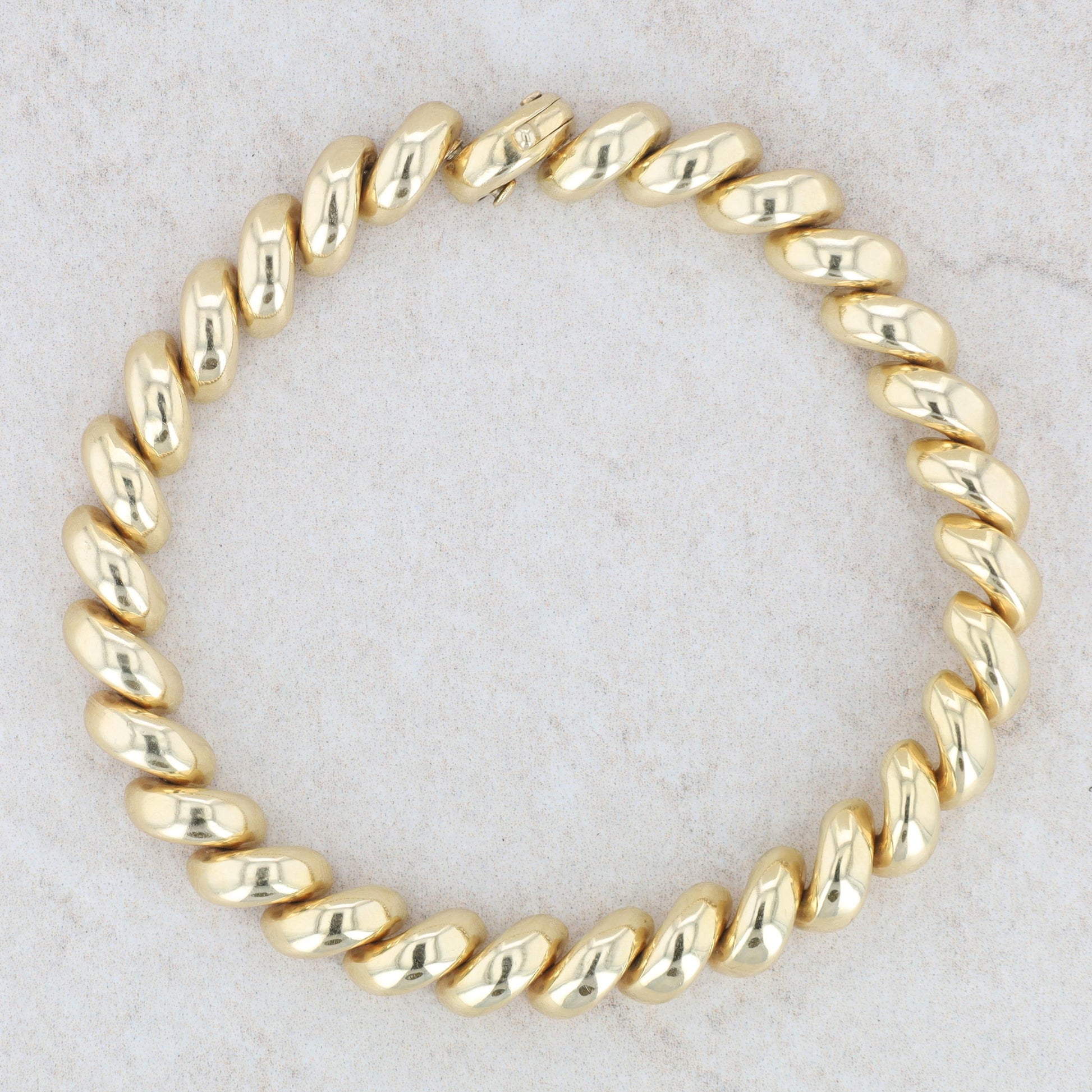 14k Yellow Gold San Marcos Bracelet 15.66g