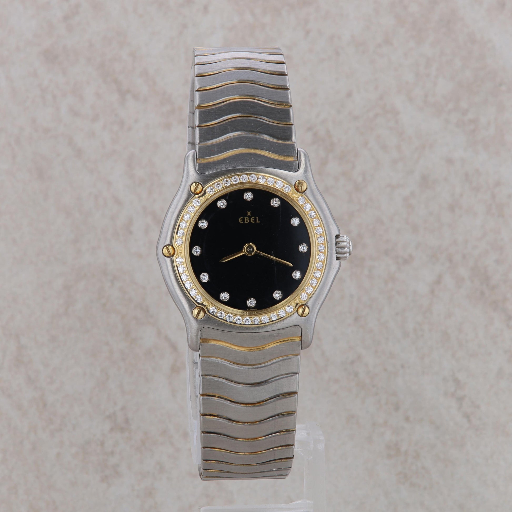 18k Yellow Gold and Stainless Steel Ebel Watch