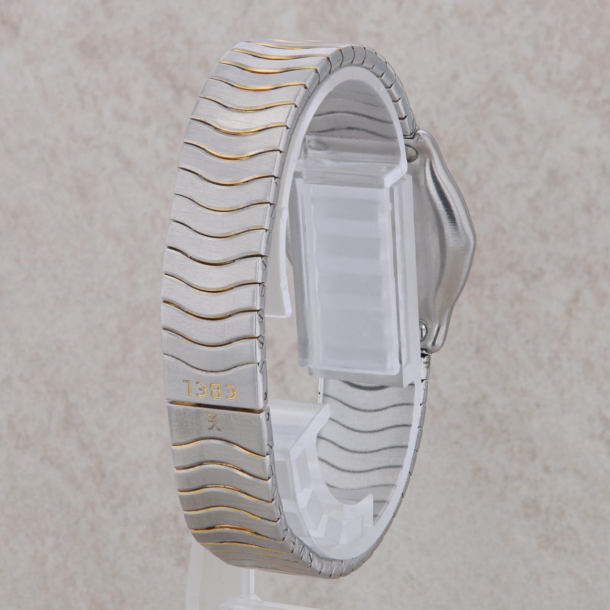 18k Yellow Gold and Stainless Steel Ebel Watch