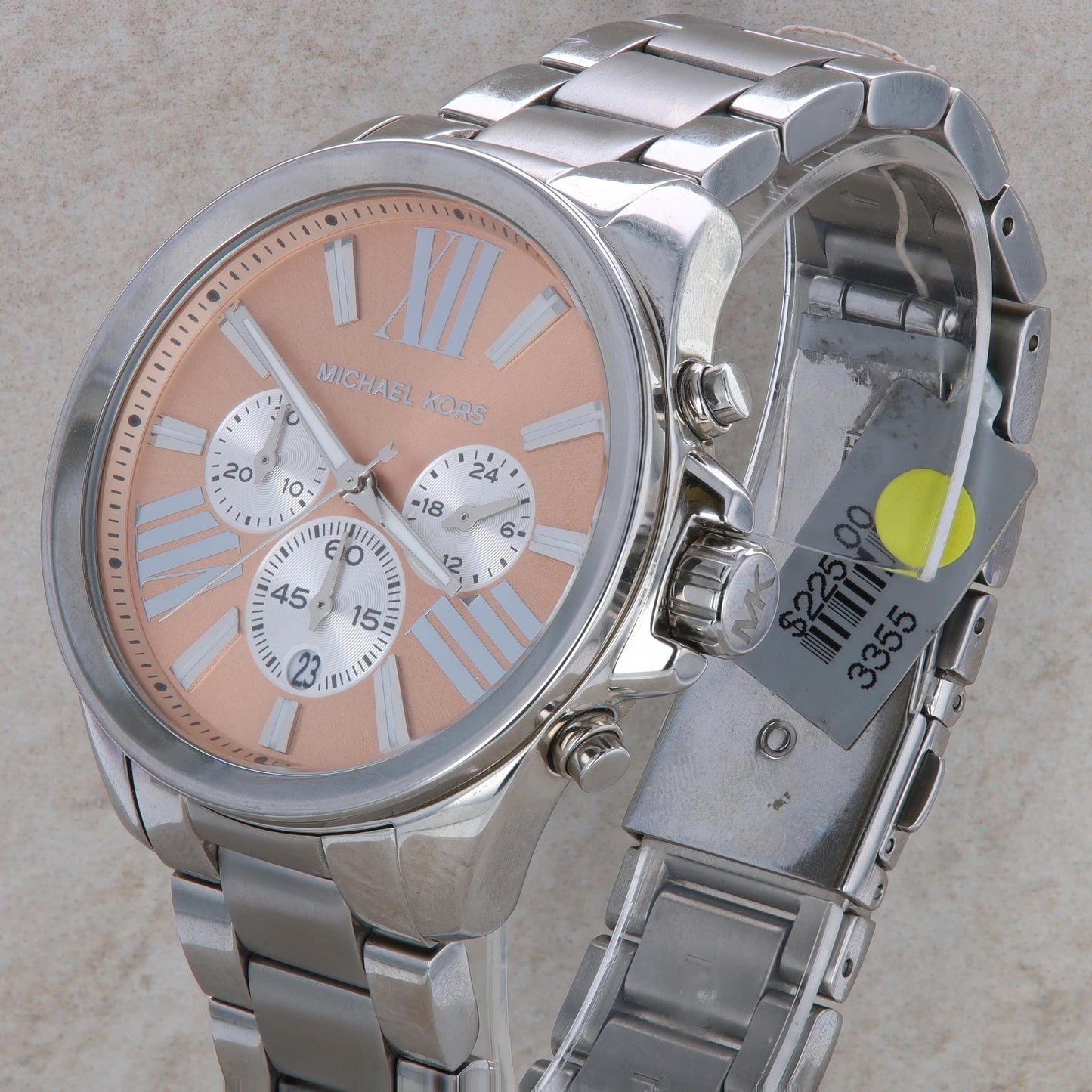 Michael Kors Wren MK-5837 Rose Gold Stainless Steel Chronograph Ladies Watch