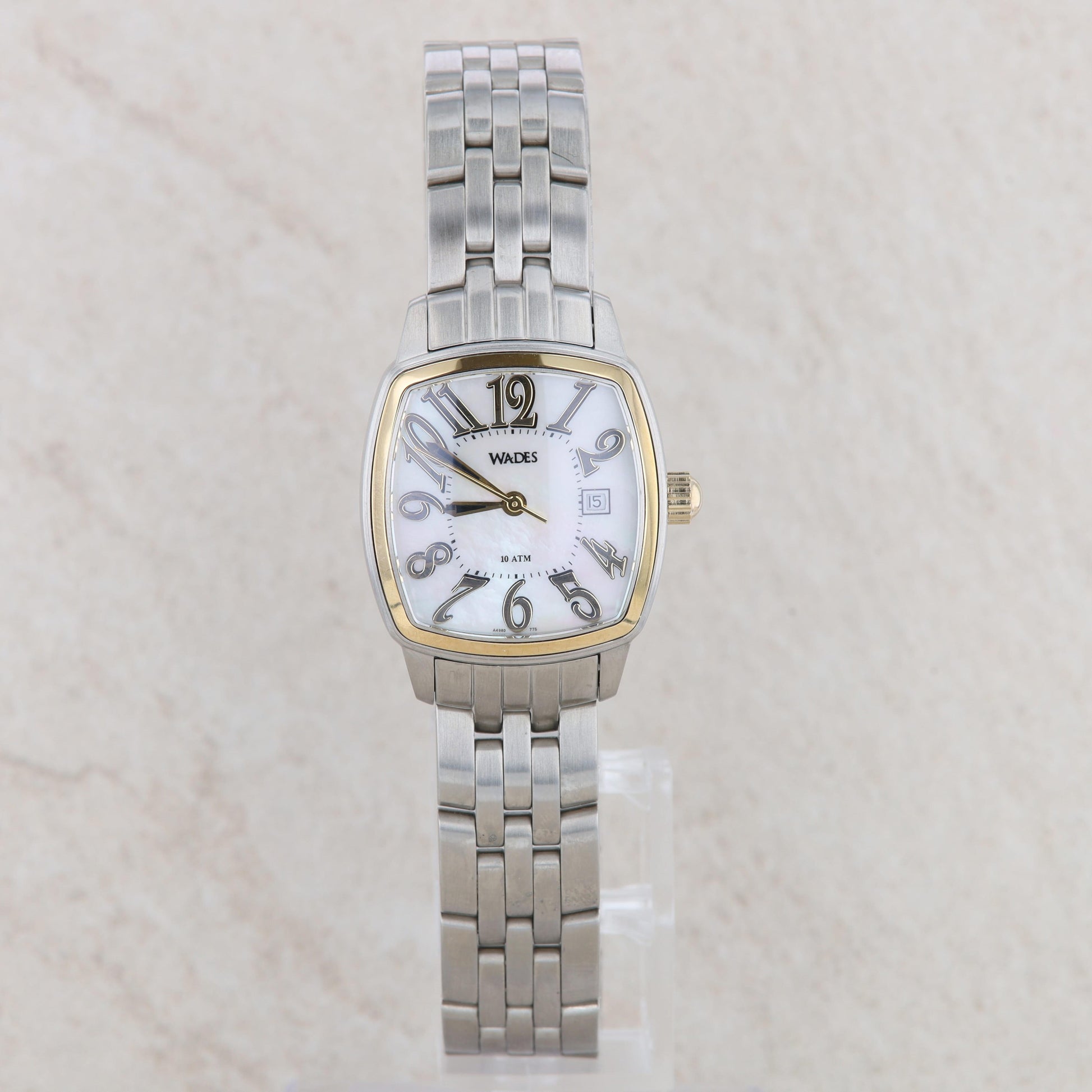 Ladies Belair "Wades" Stainless Steel & 18k Yellow Gold Watch