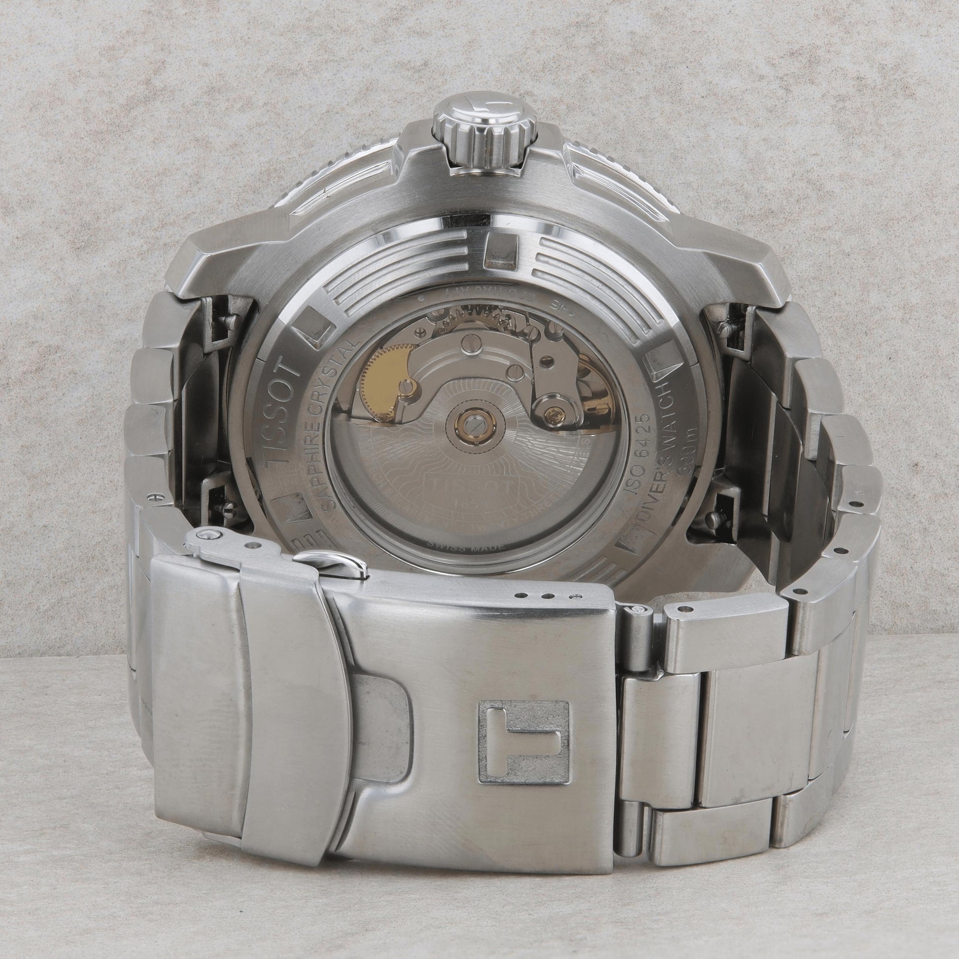 Stainless Steel Tissot Seastar Powermatic Men's Watch