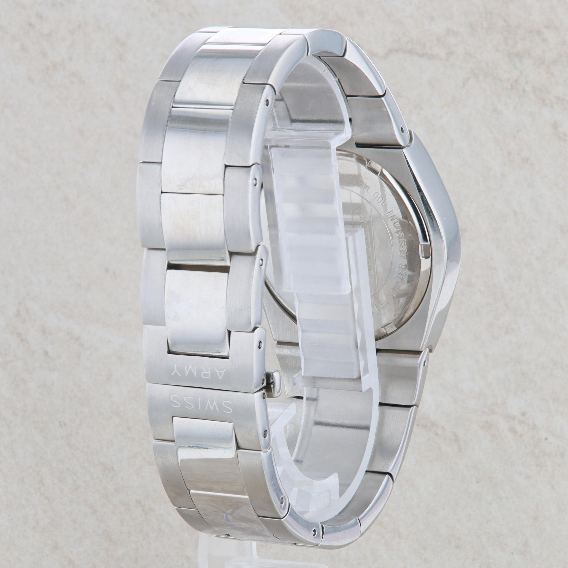Swiss Army Stainless White Dial Men's Watch