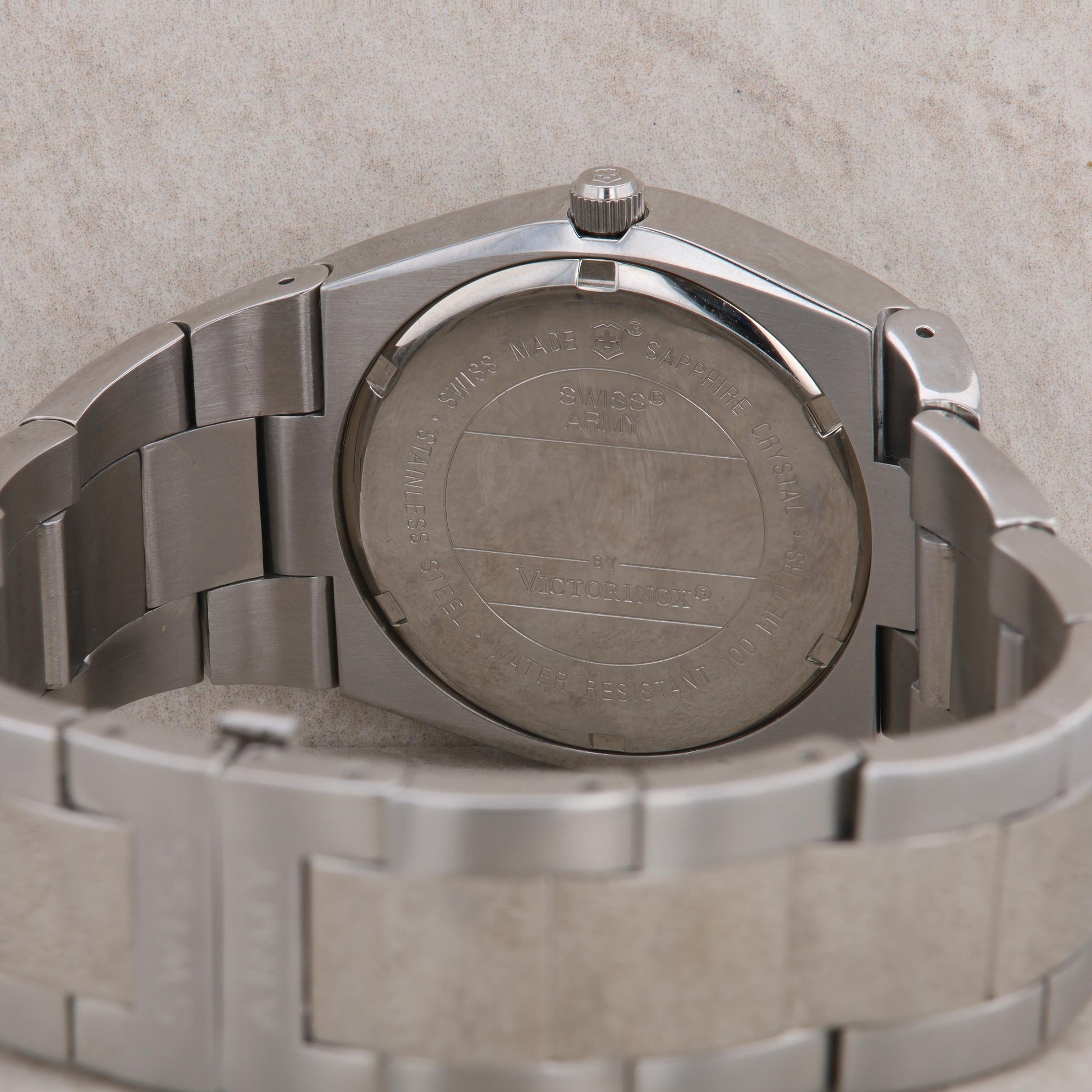 Swiss Army Stainless White Dial Men's Watch