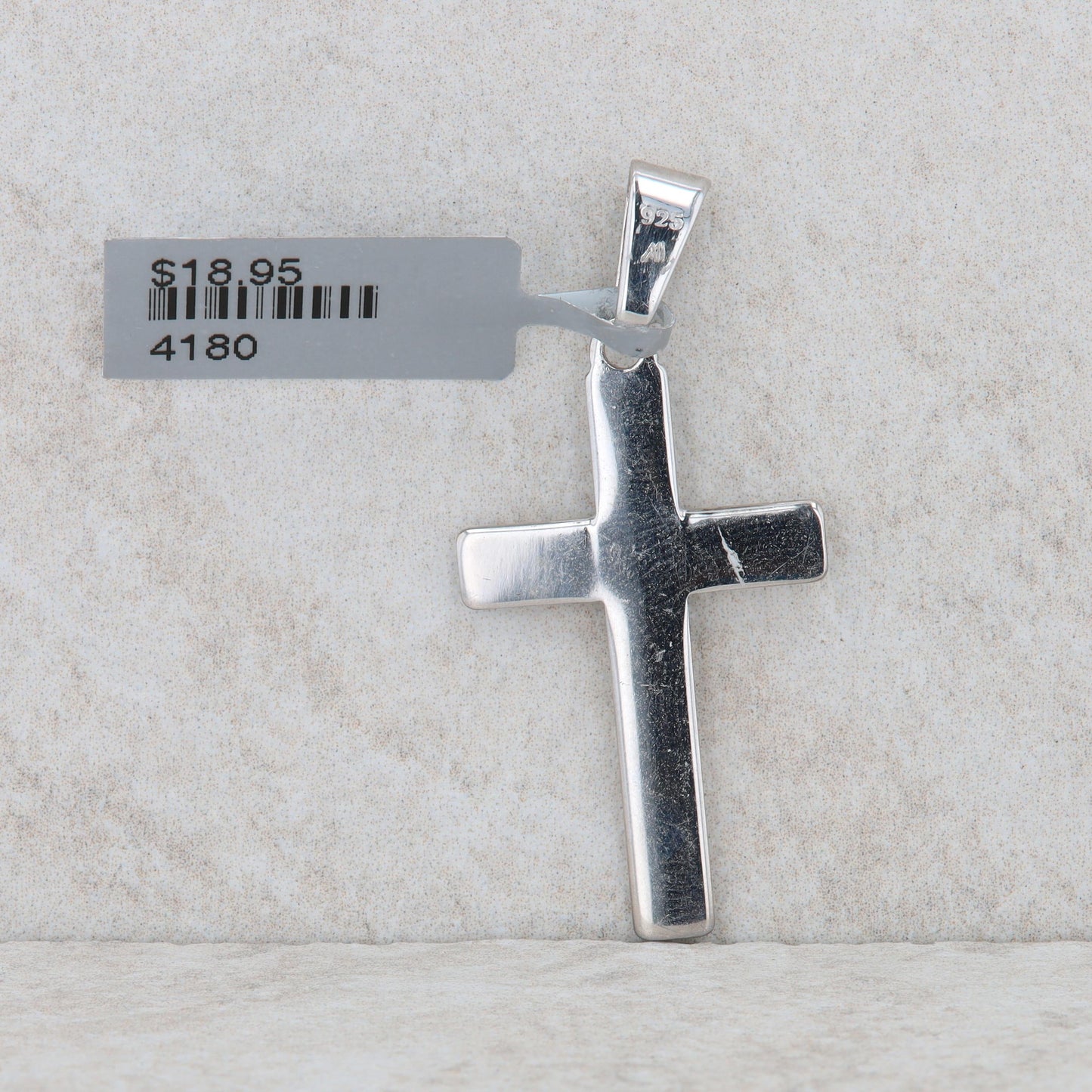 Sterling Silver Cross Pendant 2.75g