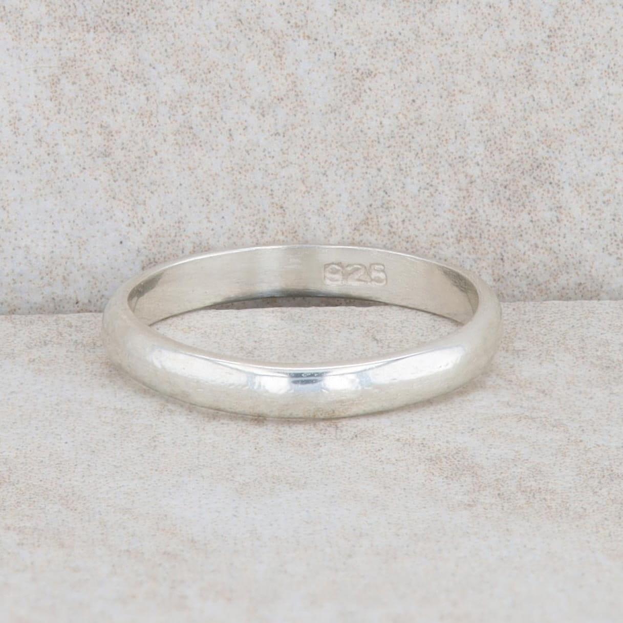 Sterling Silver Polished Pinky/Child's Ring