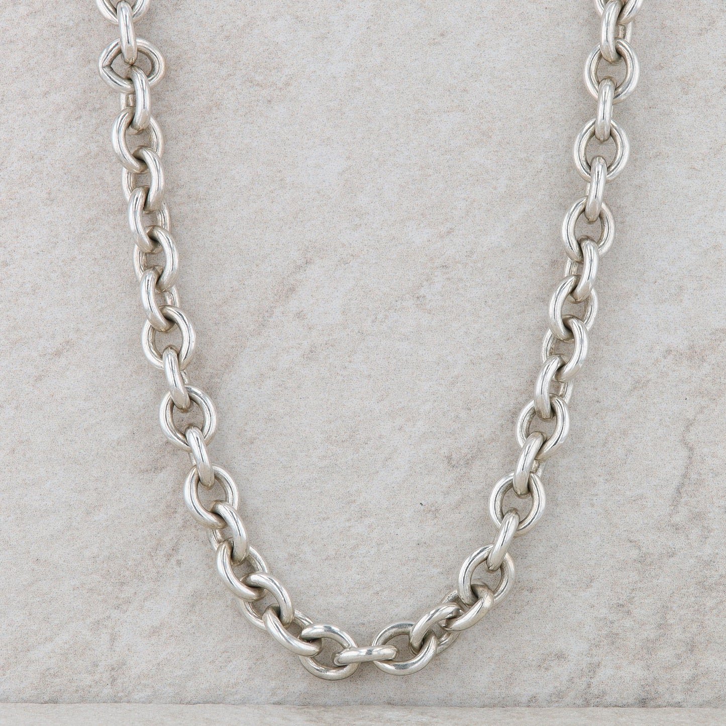 Tiffany & Co Sterling Silver 'Please Return to Tiffany' Tag Necklace