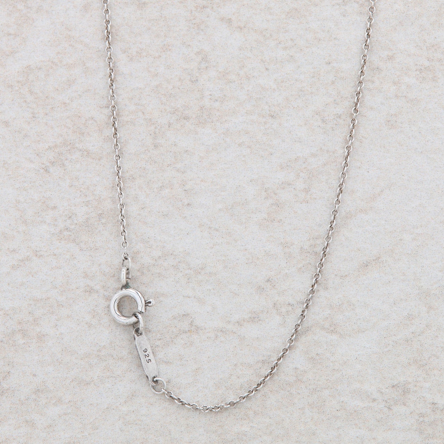 Tiffany & Co Sterling Silver Heart with Keyhole Necklace