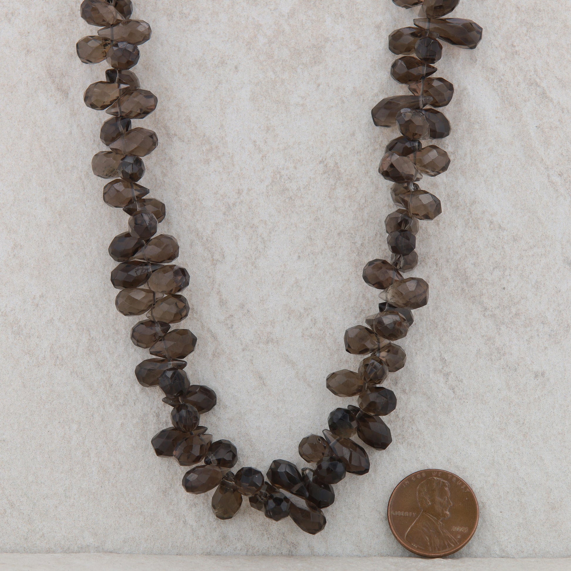 Slane and Slane Smoky Quartz Beaded Necklace