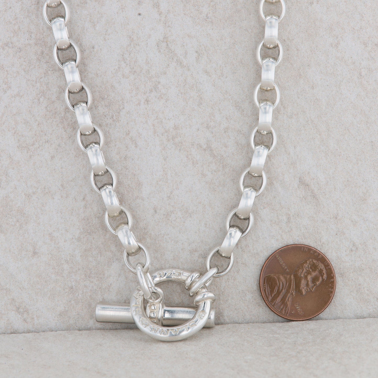 Slane and Slane Rolo Chain Necklace 16"