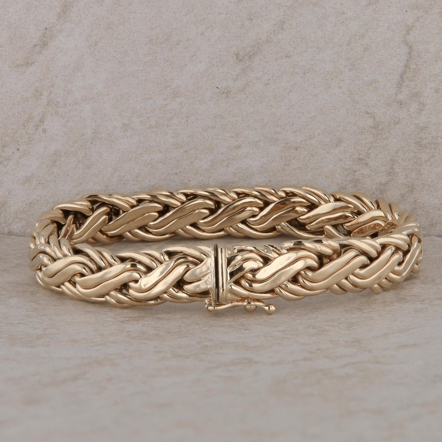 Tiffany & Co. 14k Yellow Gold Byzantine Style Bracelet