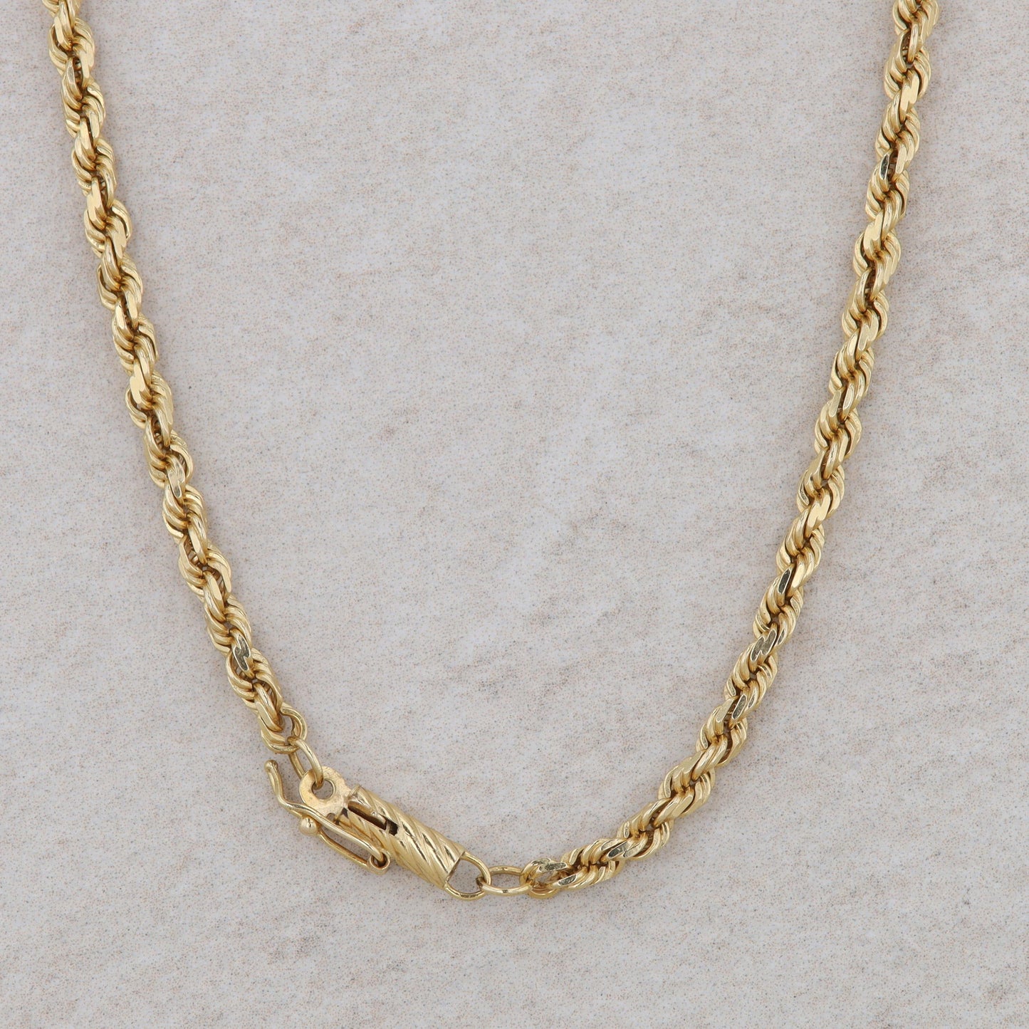 14k Yellow Gold Rope Chain 20" 15.57g