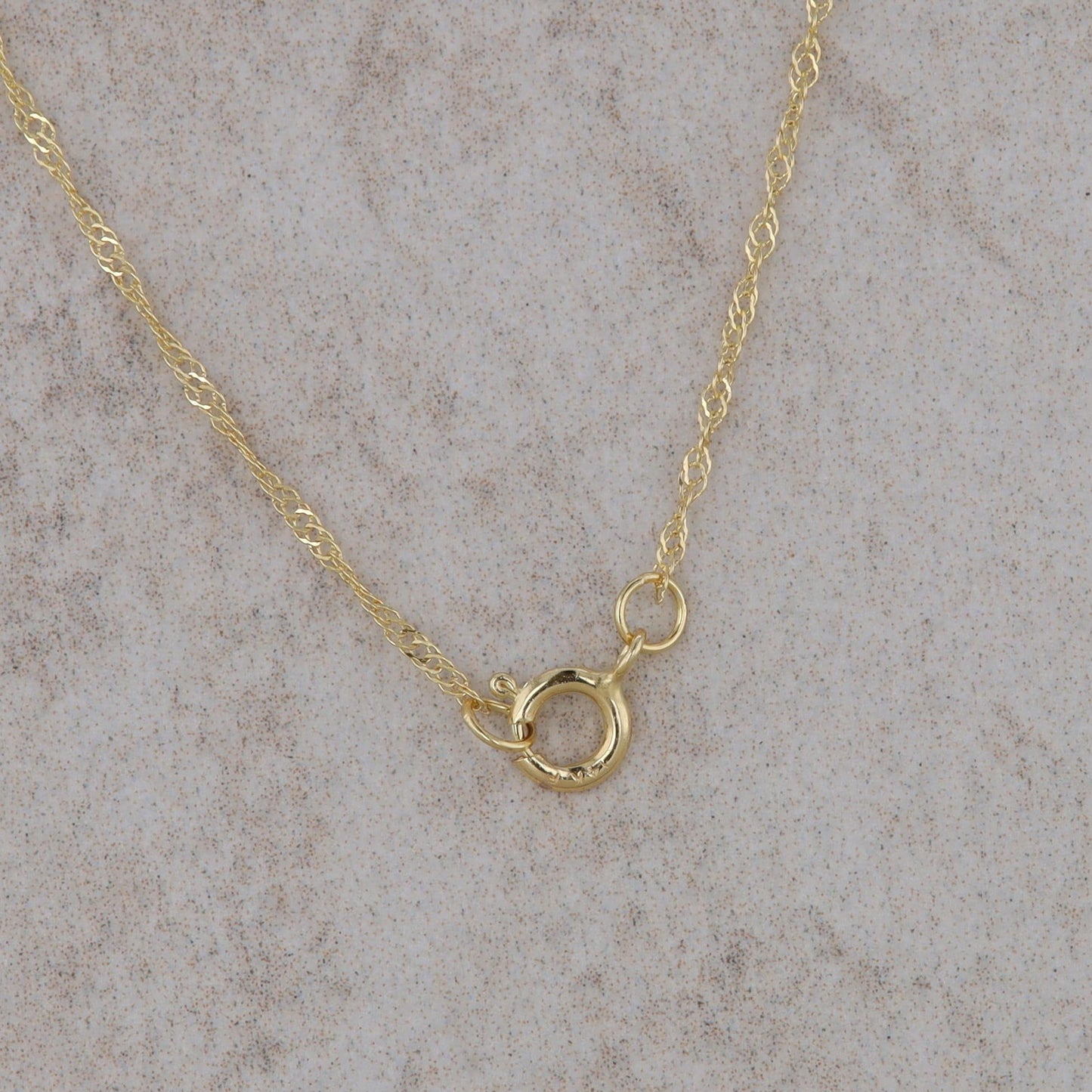 14k Yellow Gold Heart Diamond Cluster Necklace