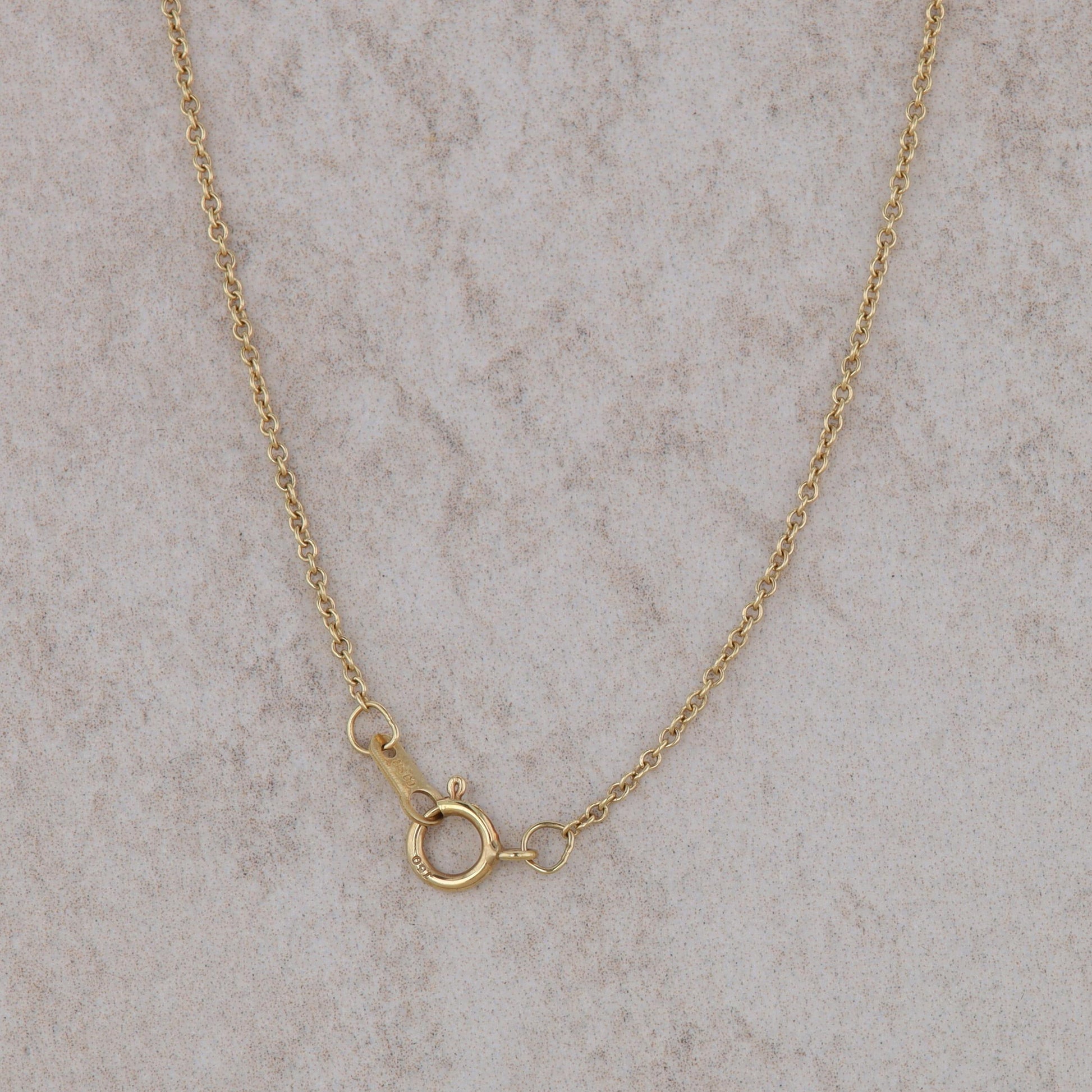 24k and 18k Two Tone Textured Square and Diamond Halo Necklace