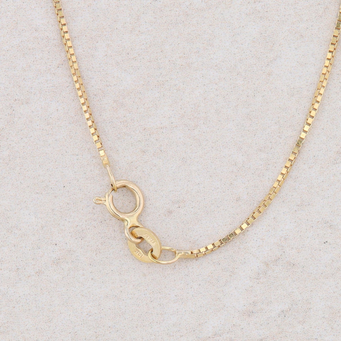 14k Yellow Gold Diamond Heart Necklace