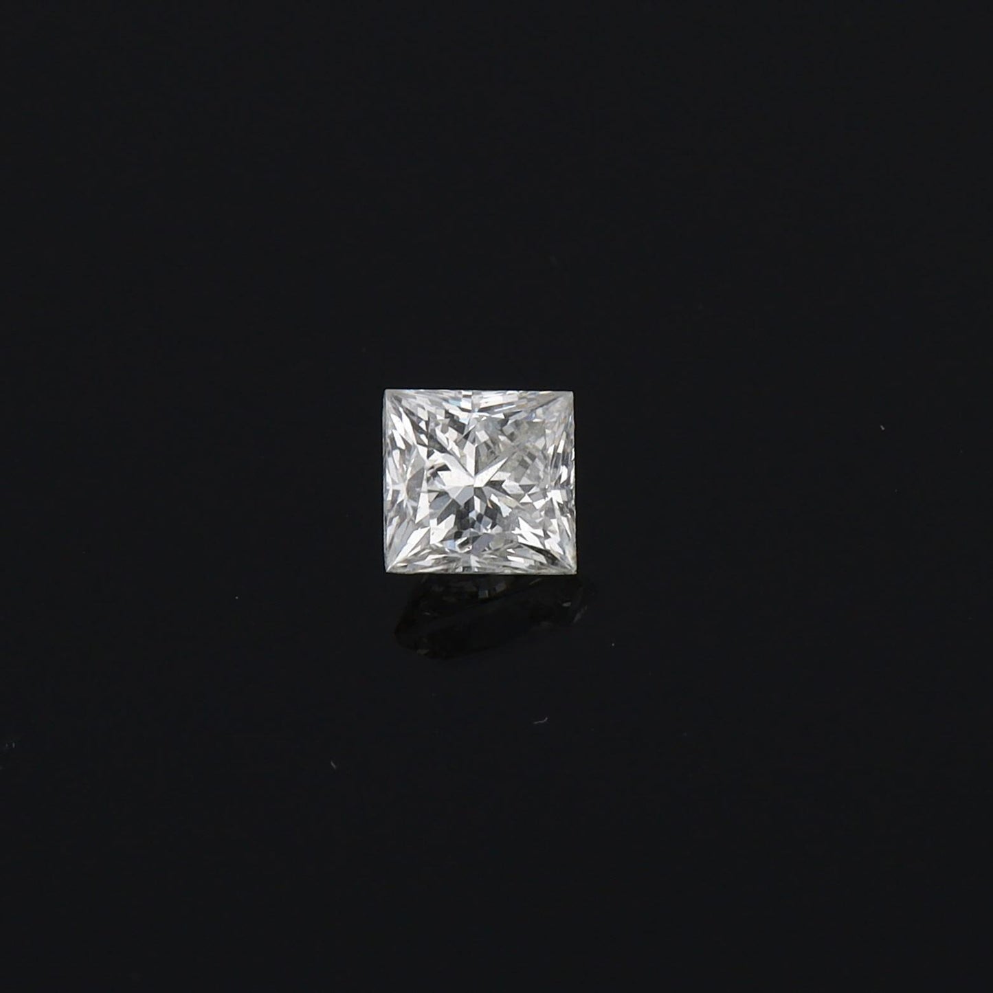 0.97ct Natural 5.38x 5.22 x 4.08mm Leo Princess Cut I VS1 Graded Loose Diamond