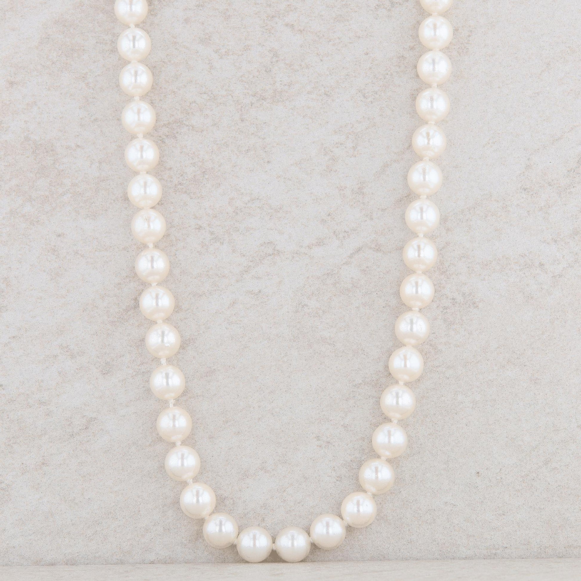 14k Yellow Gold Freshwater Cultured Pearl Strand Necklace