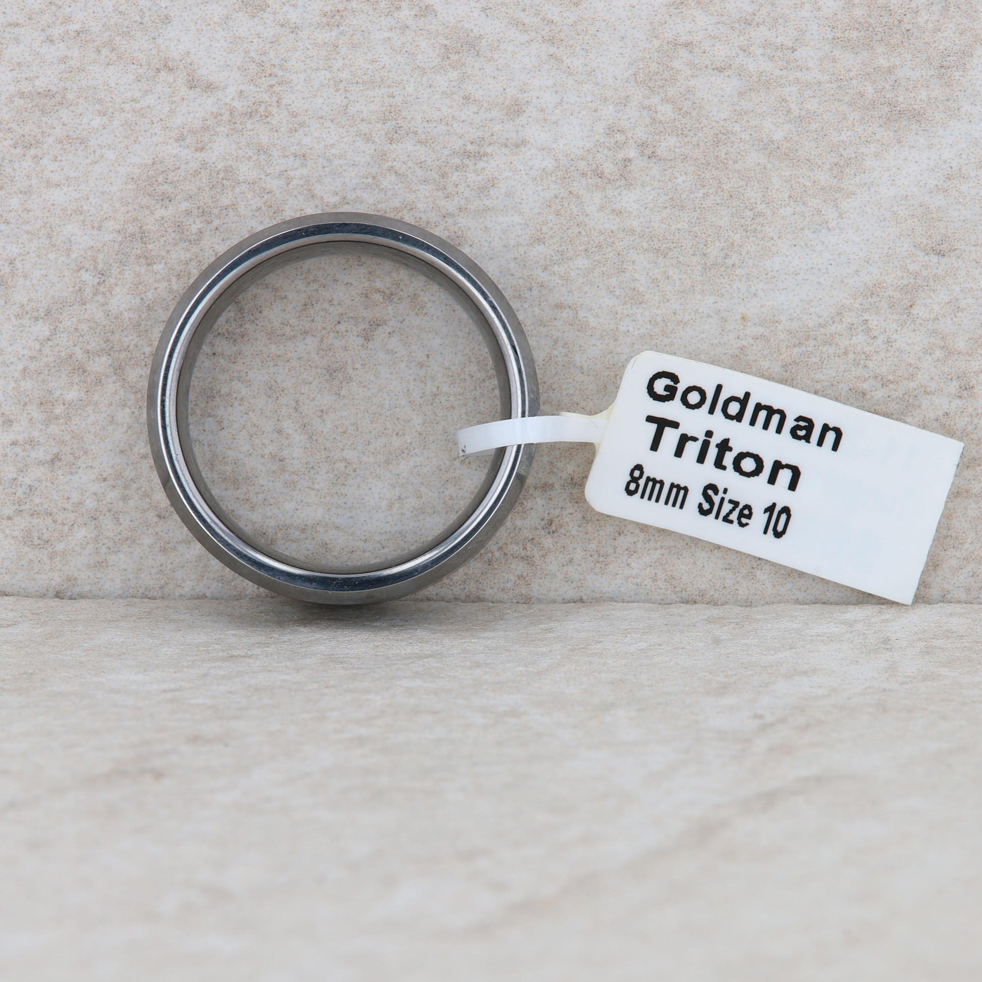 Men's Frederick Goldman 'Triton' Tungsten Carbide Celtic Knot Wedding Band