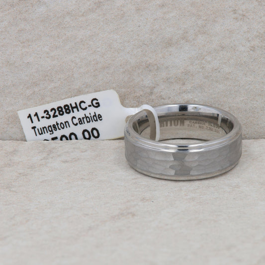 Men's Frederick Goldman Tungsten Carbide 'Triton' Wedding Band