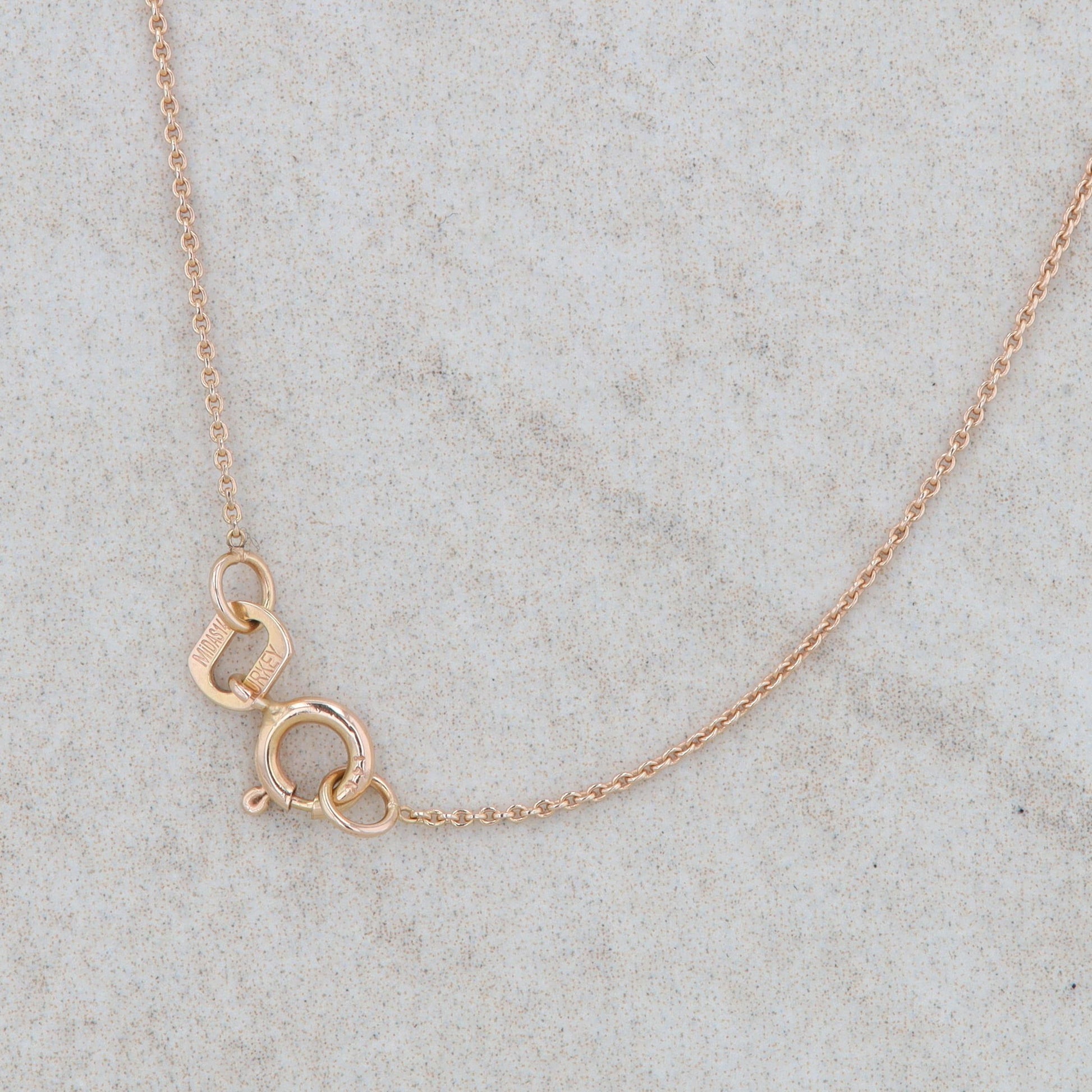 12k+10k Yellow and Rose Gold Butterfly on 14k Rose Necklace 2.00g