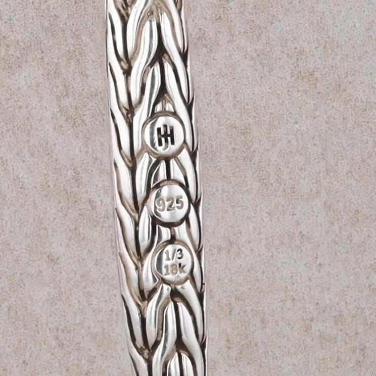 John Hardy Sterling Silver & 18K Yellow Gold Classic Chain Spear Pendant Necklac