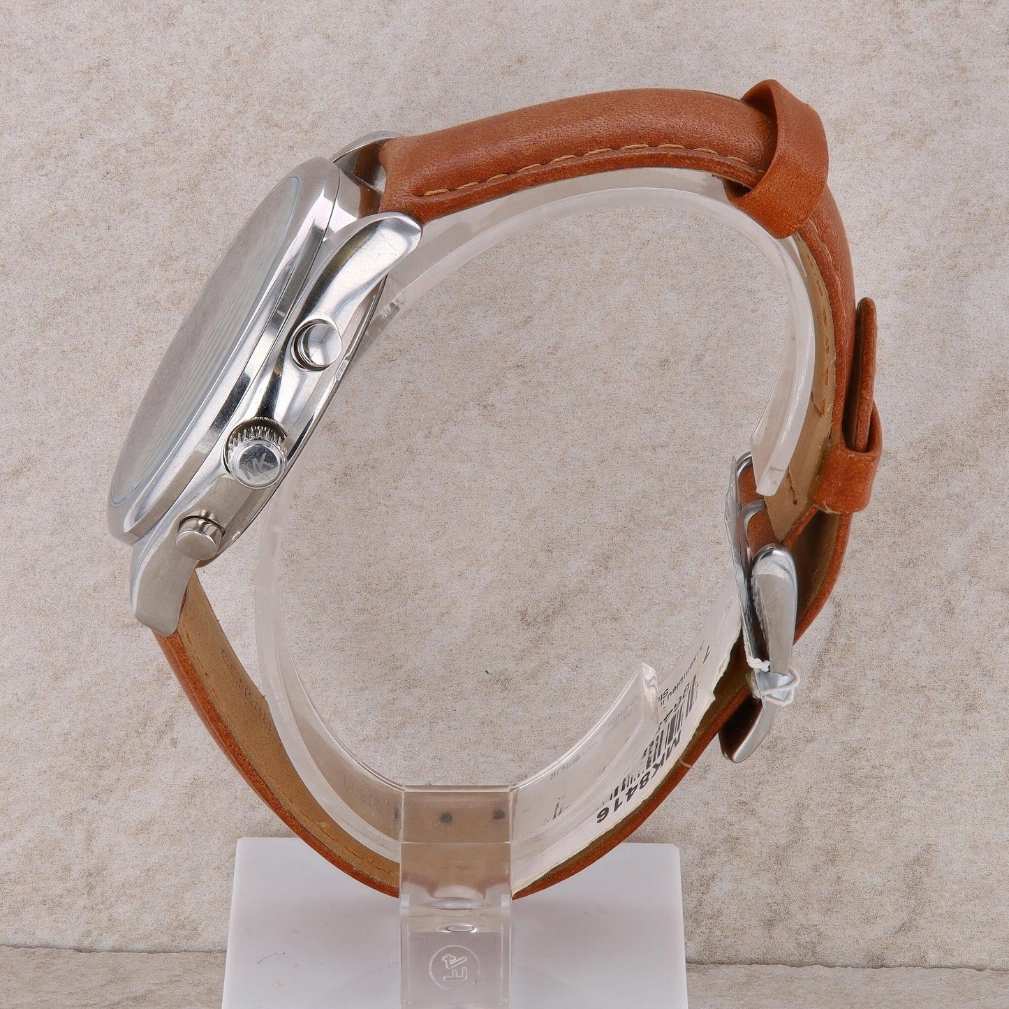 Michael Kors &#39;Aiden&#39; Men&#39;s Stainless and Leather Watch #MK8416
