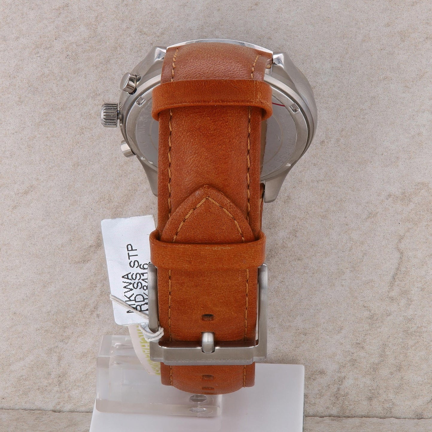Michael Kors &#39;Aiden&#39; Men&#39;s Stainless and Leather Watch #MK8416