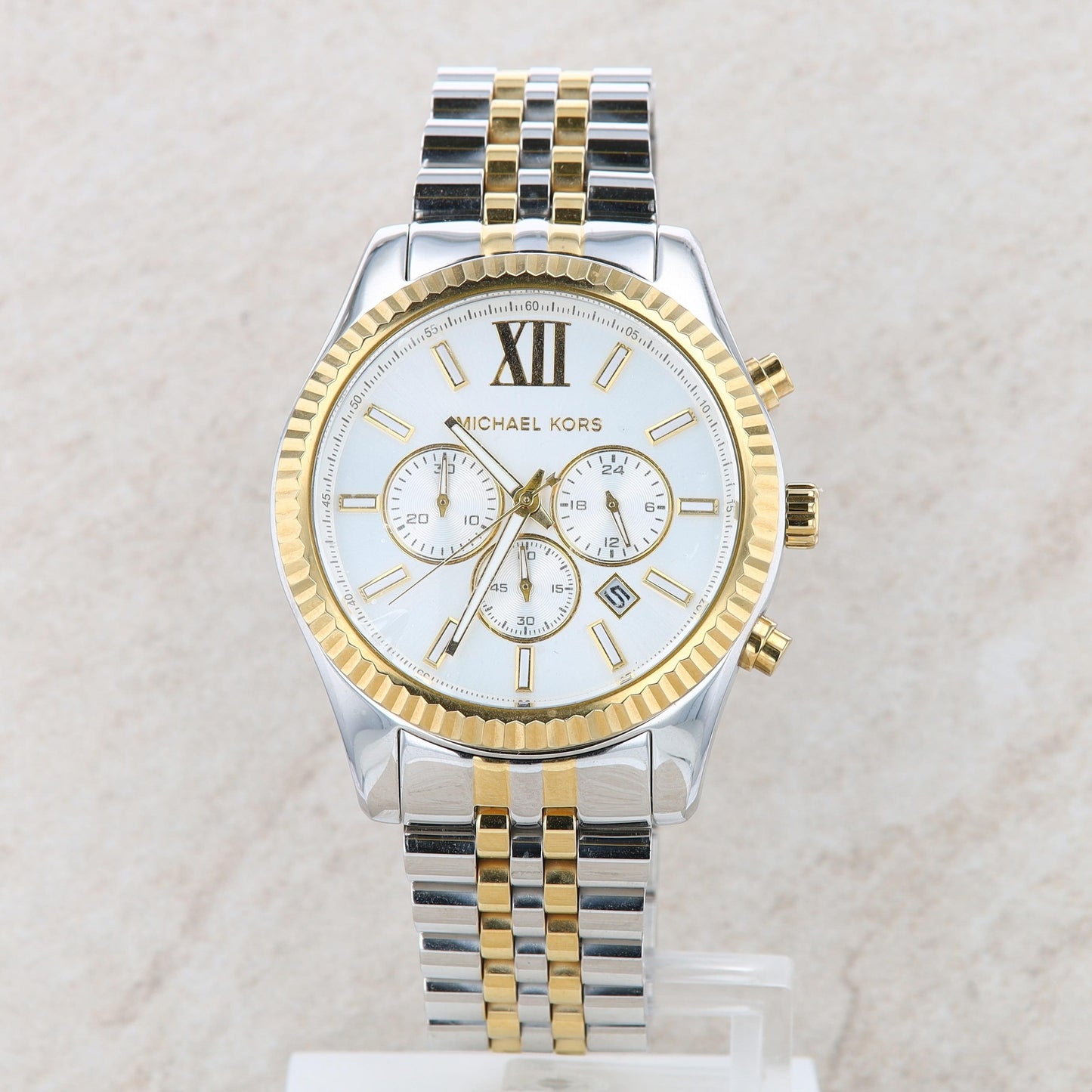 Michael Kors "Lexington" Two-Tone Men&#39;s Watch #MK8344