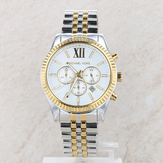 Michael Kors "Lexington" Two-Tone Men&#39;s Watch #MK8344