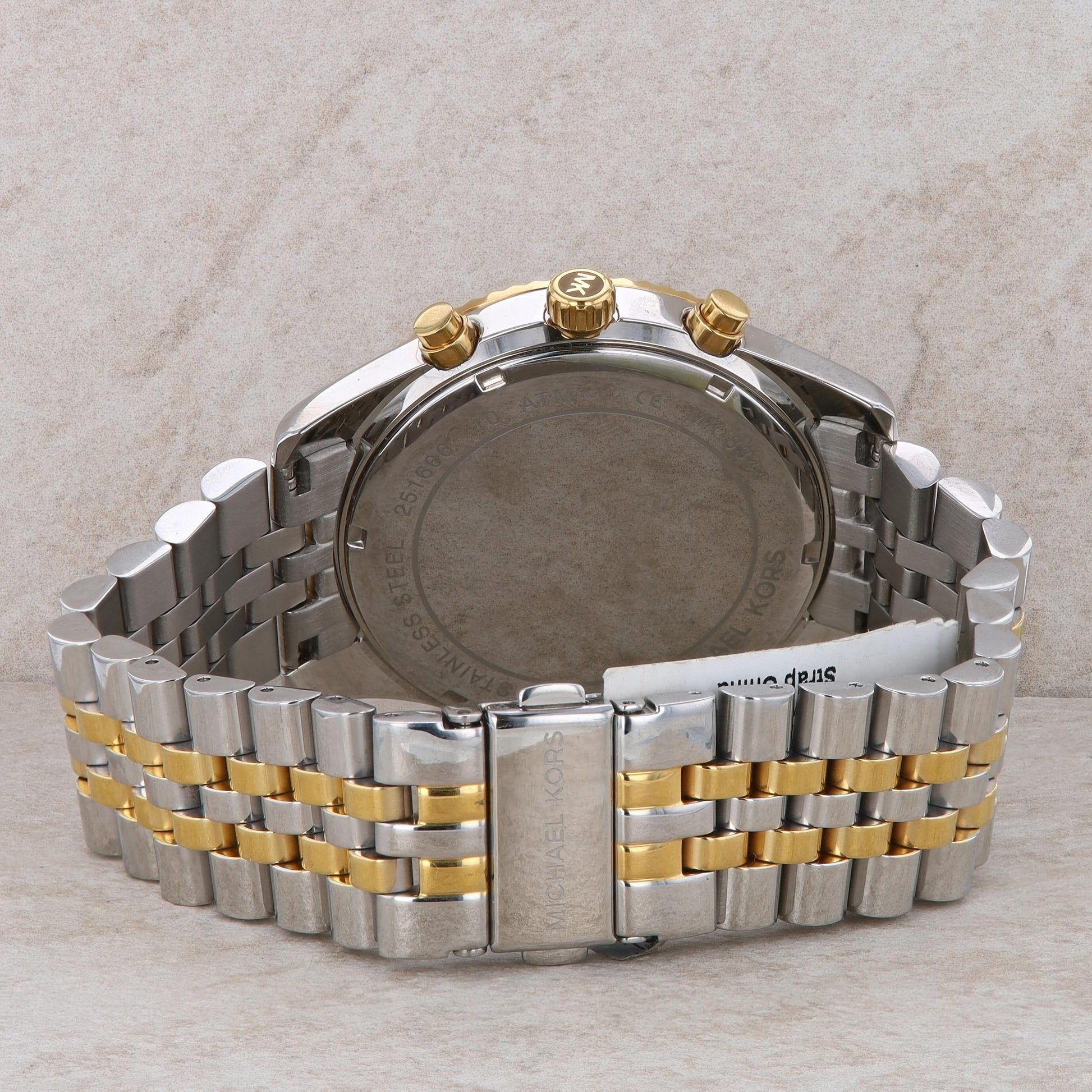 Michael Kors "Lexington" Two-Tone Men&#39;s Watch #MK8344