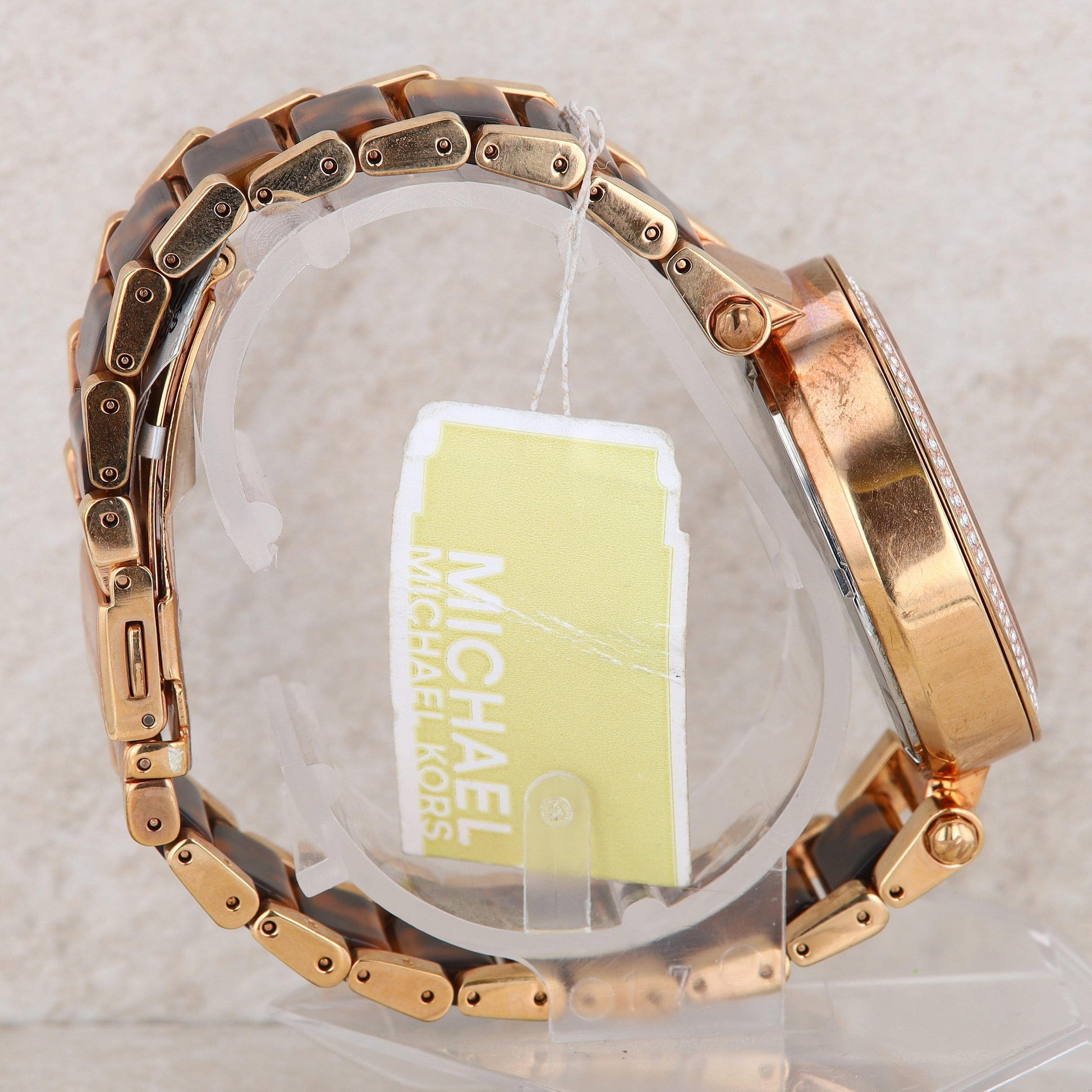 Michael Kors "Parker" Rose-Tone & Tortoise Ladies Watch #MK5538