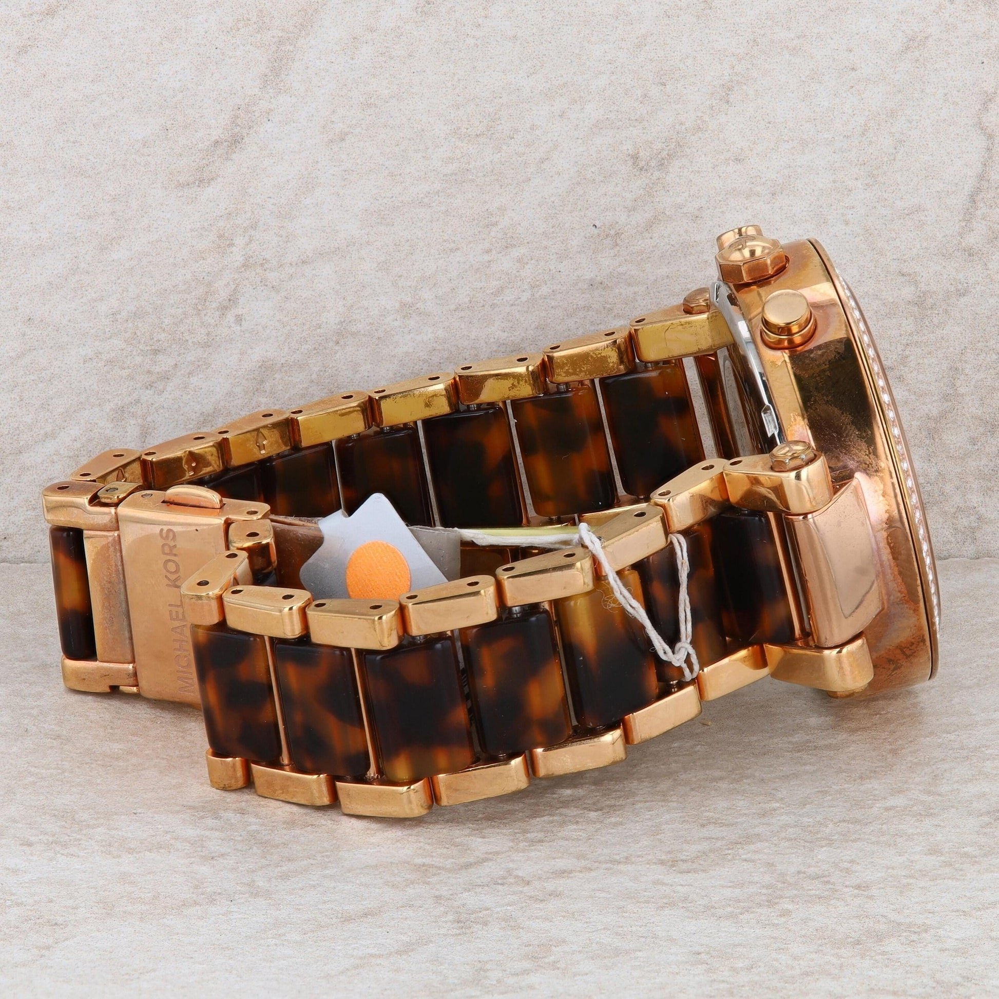 Michael Kors "Parker" Rose-Tone & Tortoise Ladies Watch #MK5538