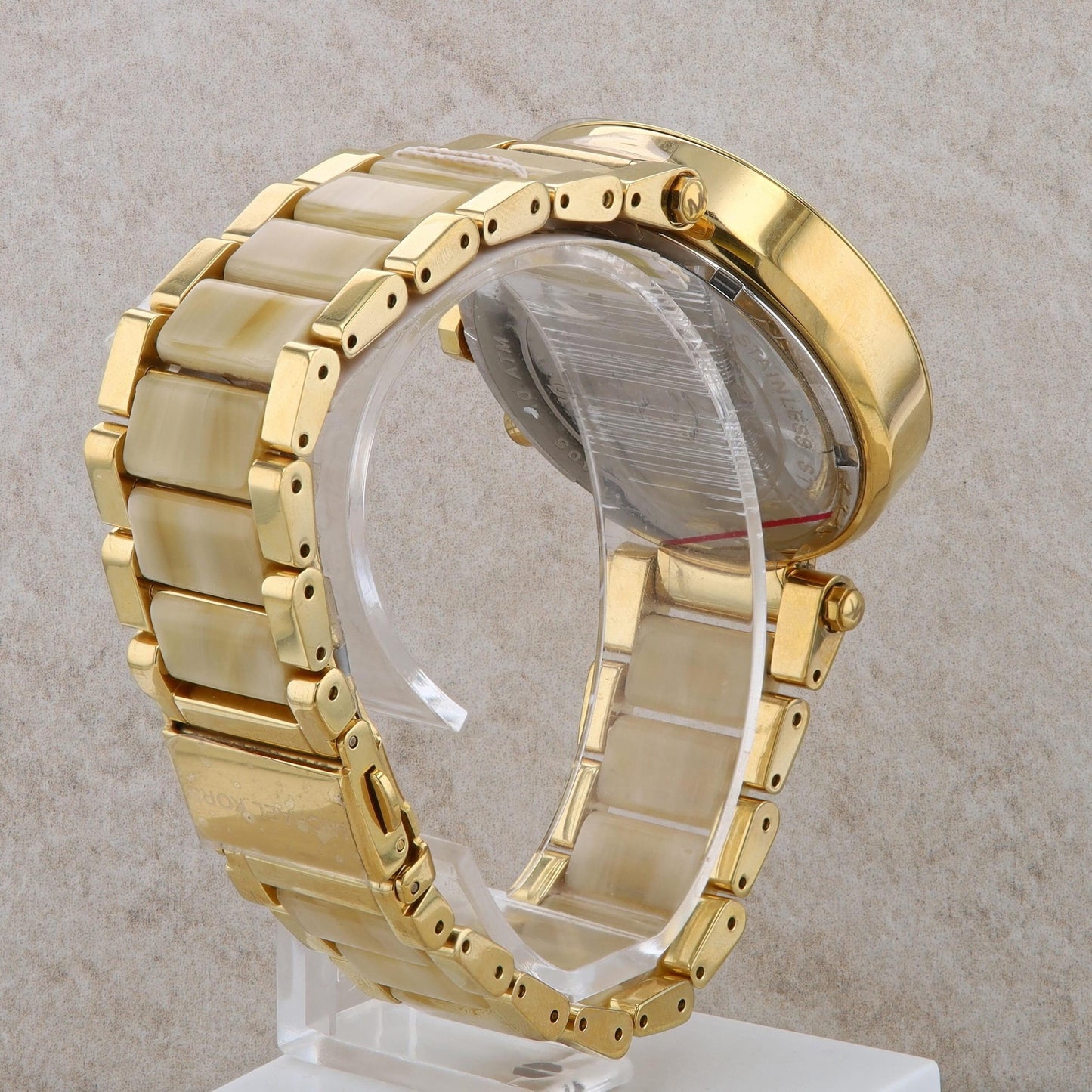 Michael Kors "Parker" Yellow Tone Acetate Ladies Watch #MK5632