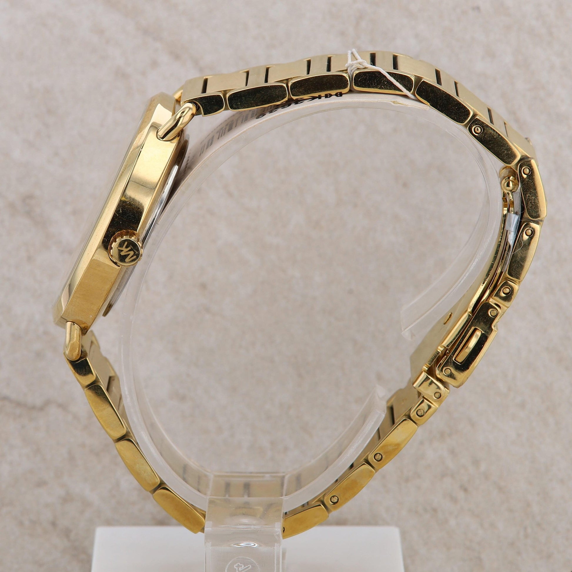 Michael Kors "Portia"; Yellow-Tone Ladies Watch #MK3639