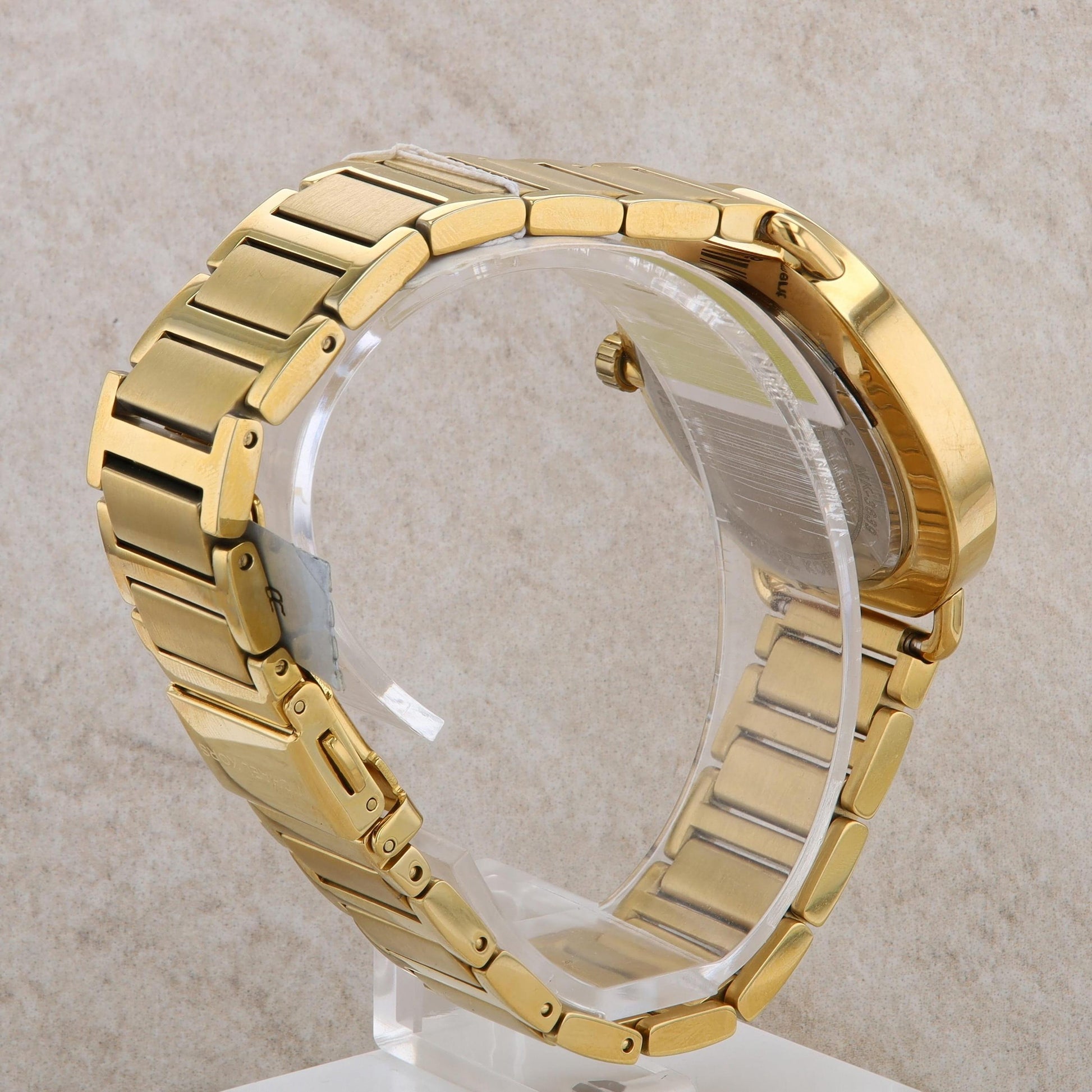 Michael Kors "Portia"; Yellow-Tone Ladies Watch #MK3639