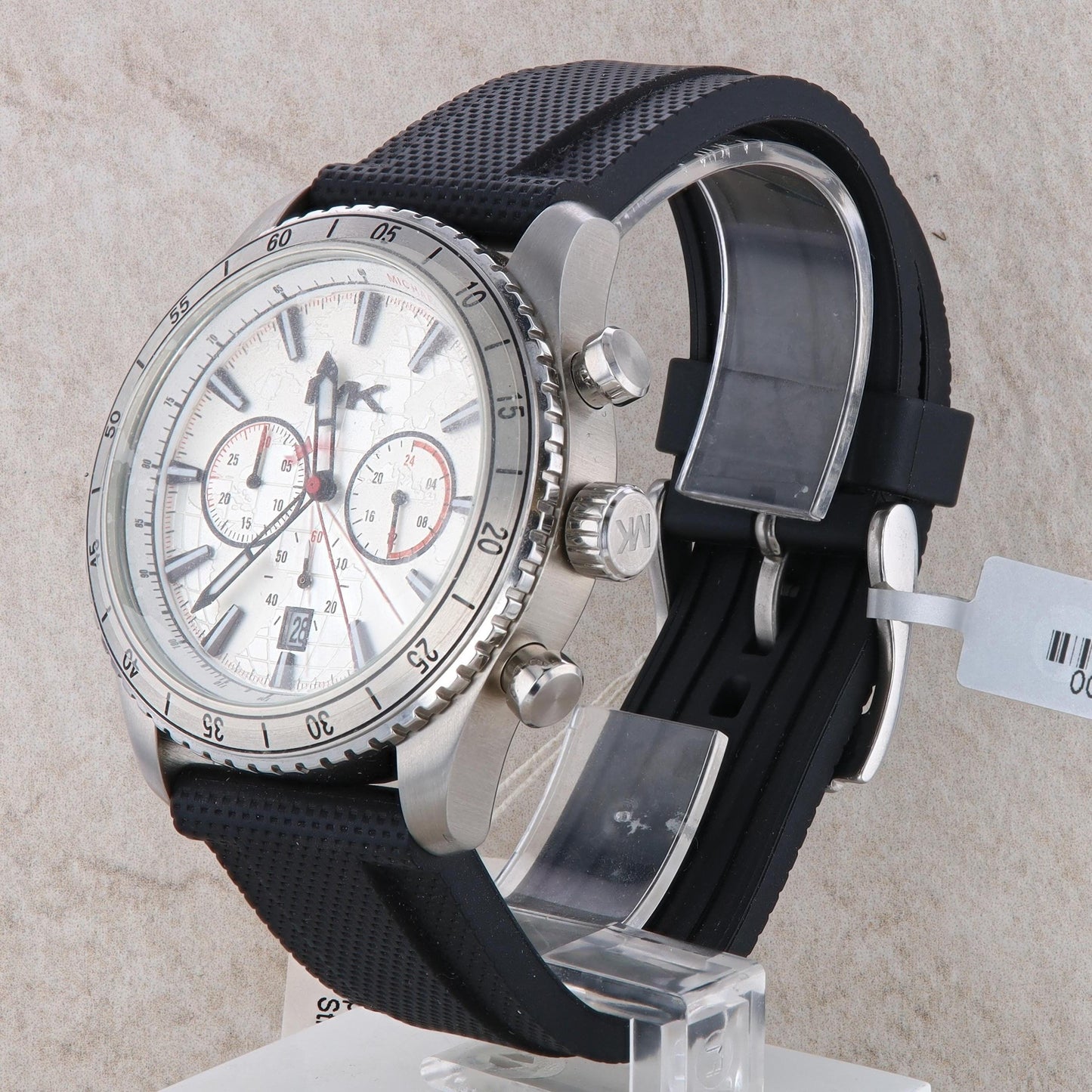 Michael Kors 'Richardson' Men's Stainless and Silicone Watch #MK8353