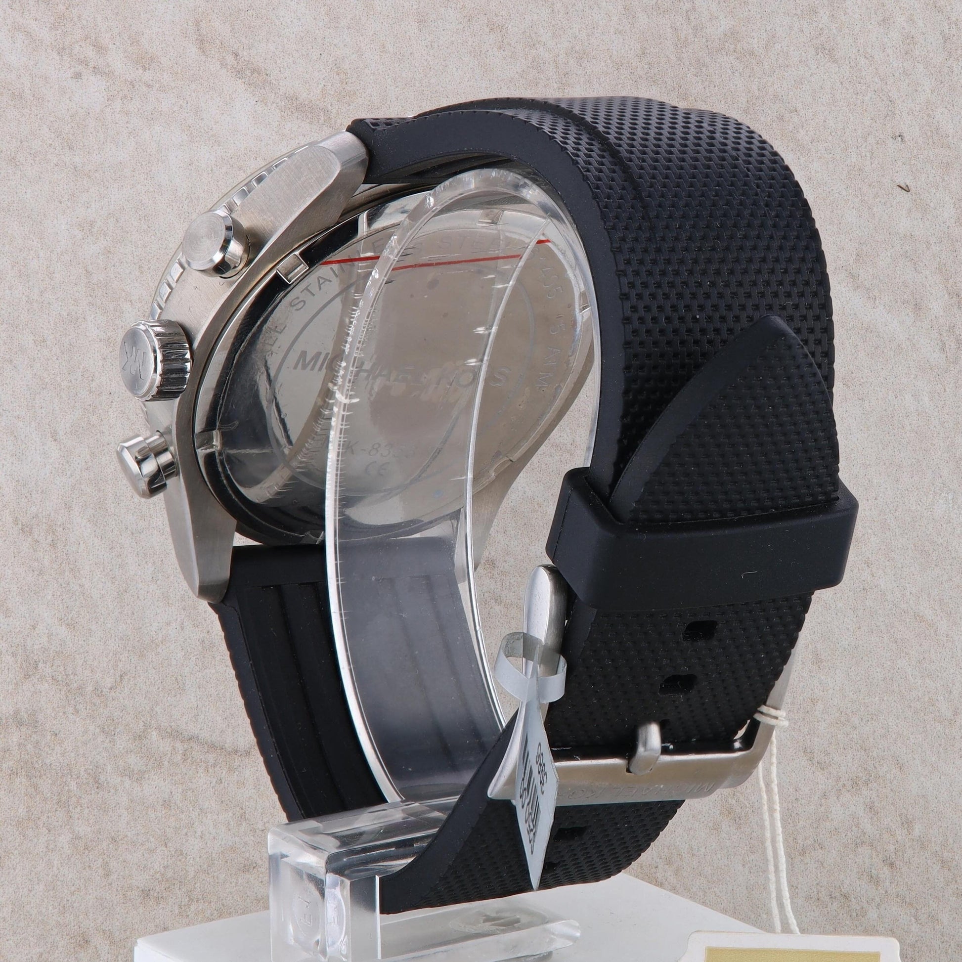 Michael Kors 'Richardson' Men's Stainless and Silicone Watch #MK8353